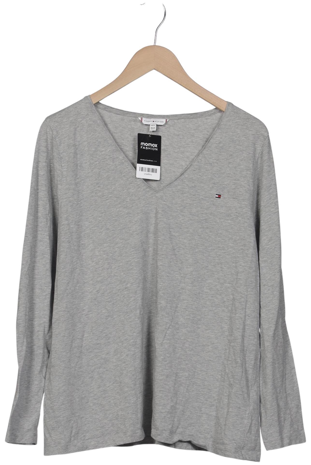 

Tommy Hilfiger Damen Langarmshirt, grau, Gr. 52