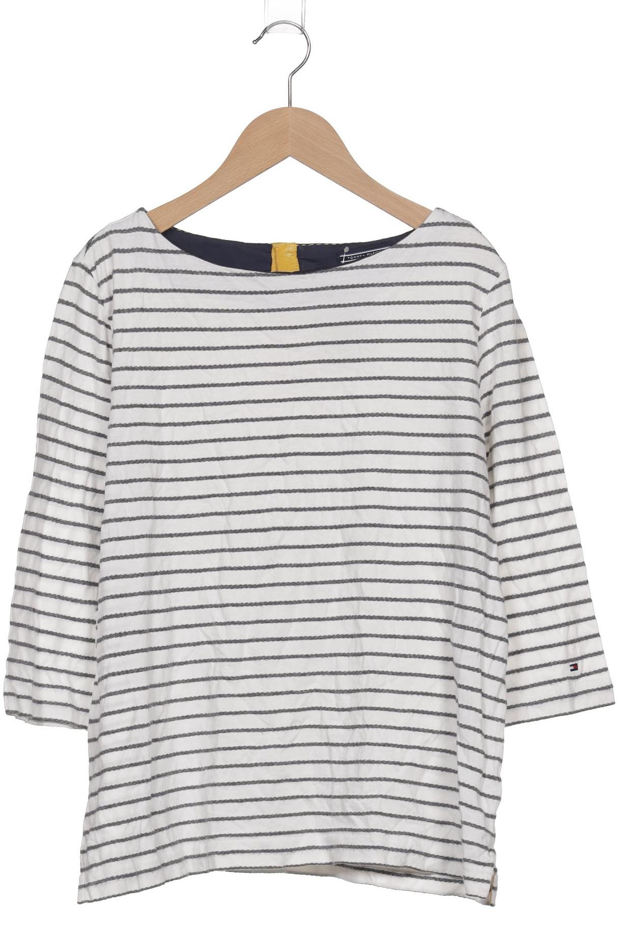 

Tommy Hilfiger Damen Langarmshirt, weiß, Gr. 42