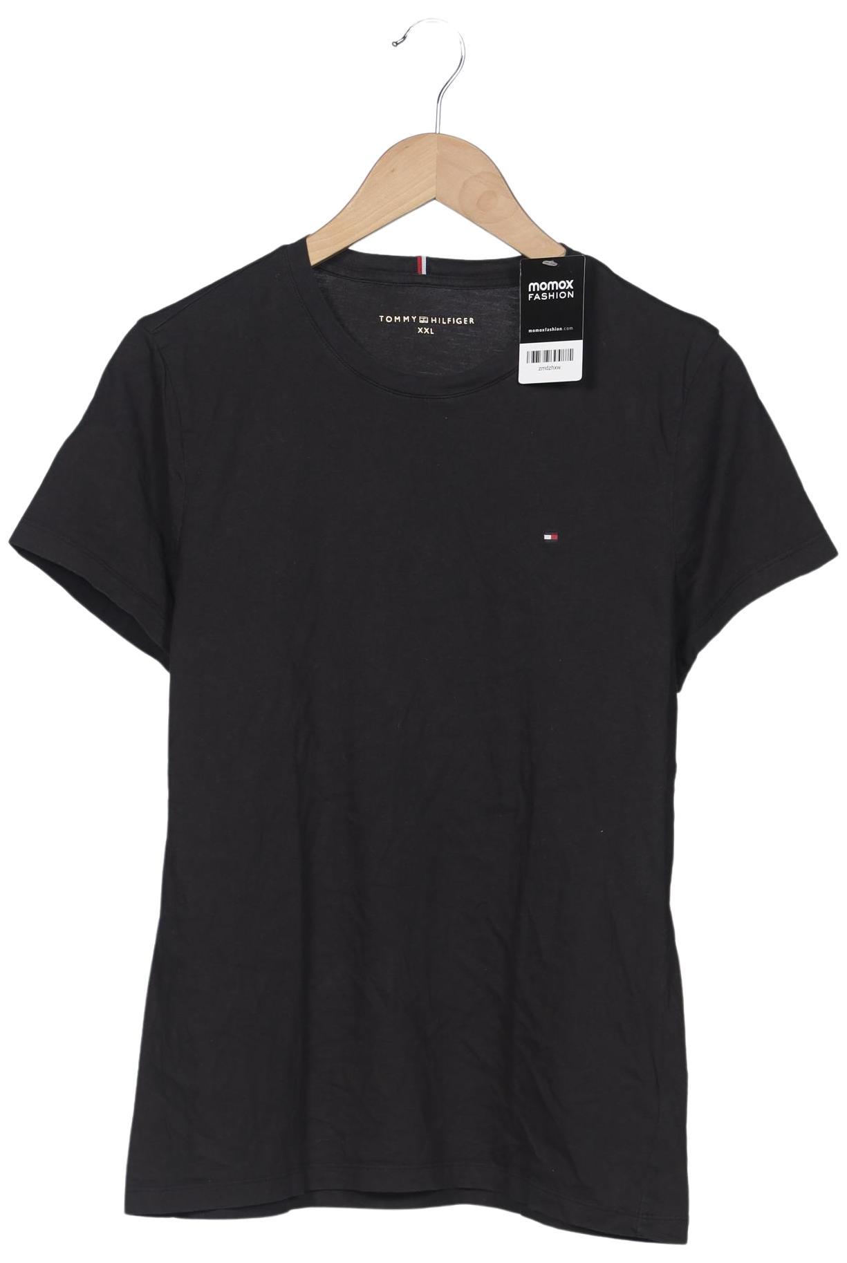 

Tommy Hilfiger Damen T-Shirt, schwarz, Gr. 46
