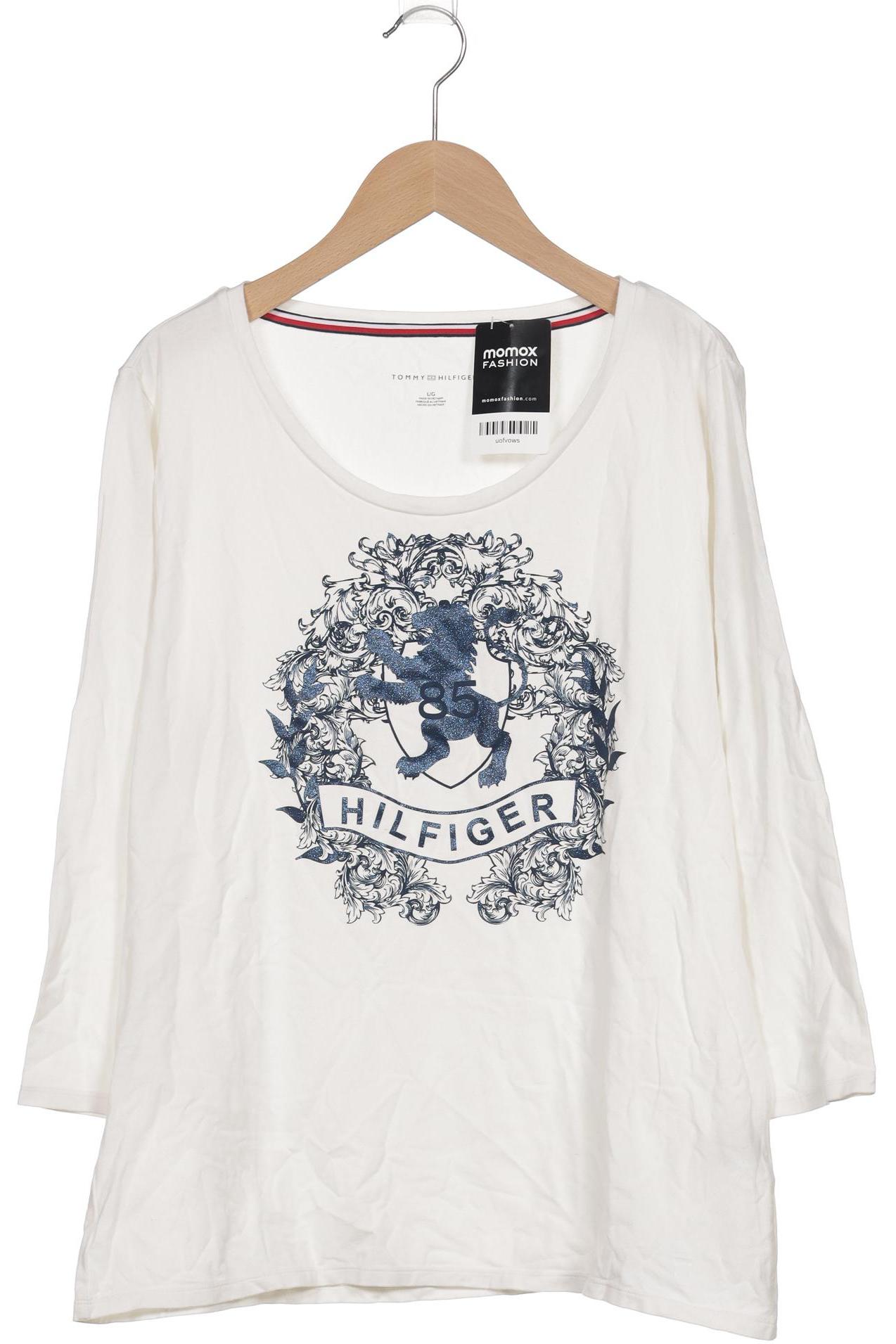 

Tommy Hilfiger Damen Langarmshirt, weiß, Gr. 42