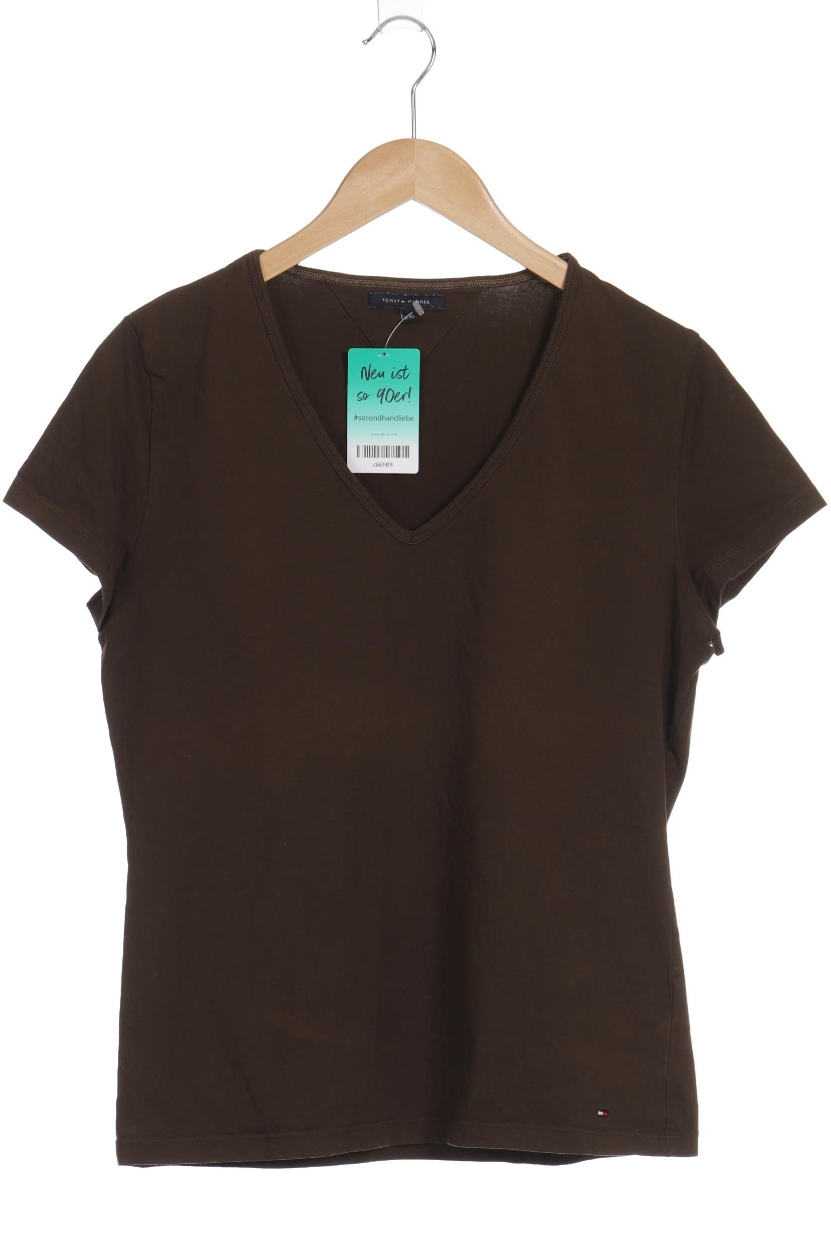 

Tommy Hilfiger Damen T-Shirt, braun, Gr. 46
