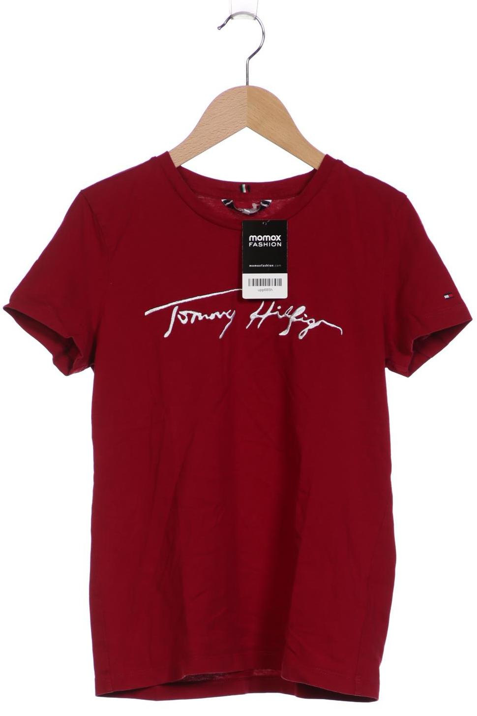 

Tommy Hilfiger Damen T-Shirt, bordeaux, Gr. 32