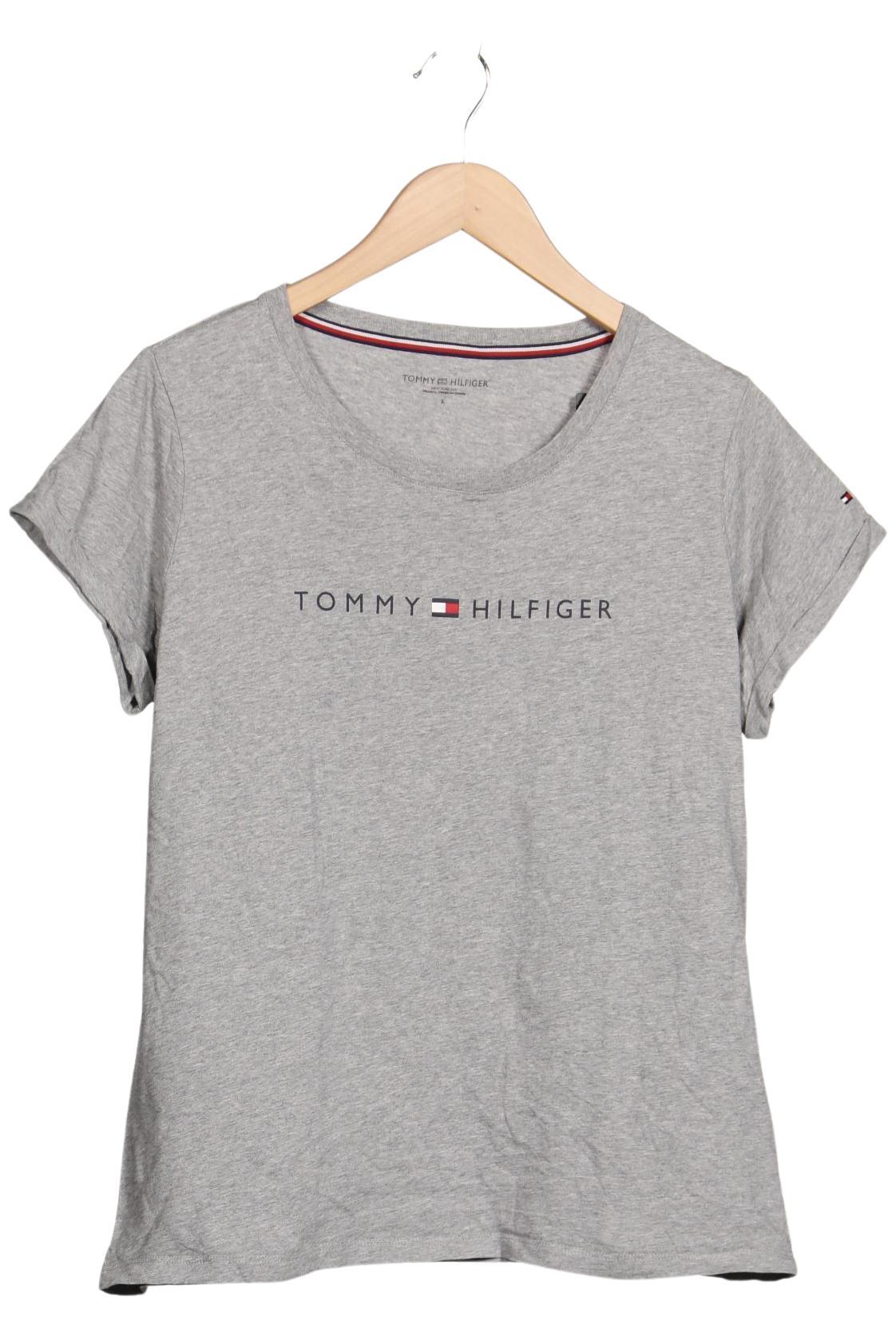 

Tommy Hilfiger Damen T-Shirt, grau, Gr. 42