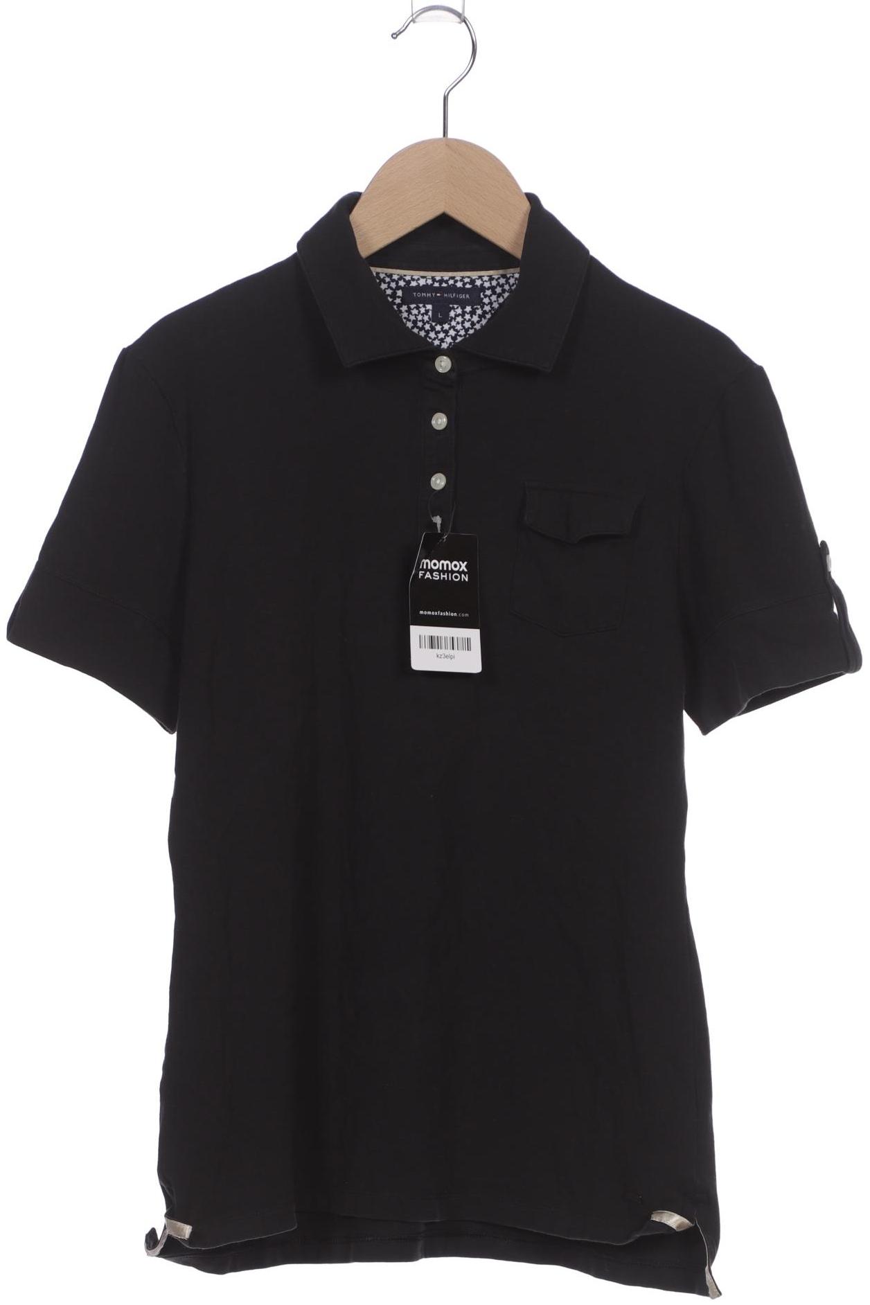 

Tommy Hilfiger Damen Poloshirt, schwarz, Gr. 42