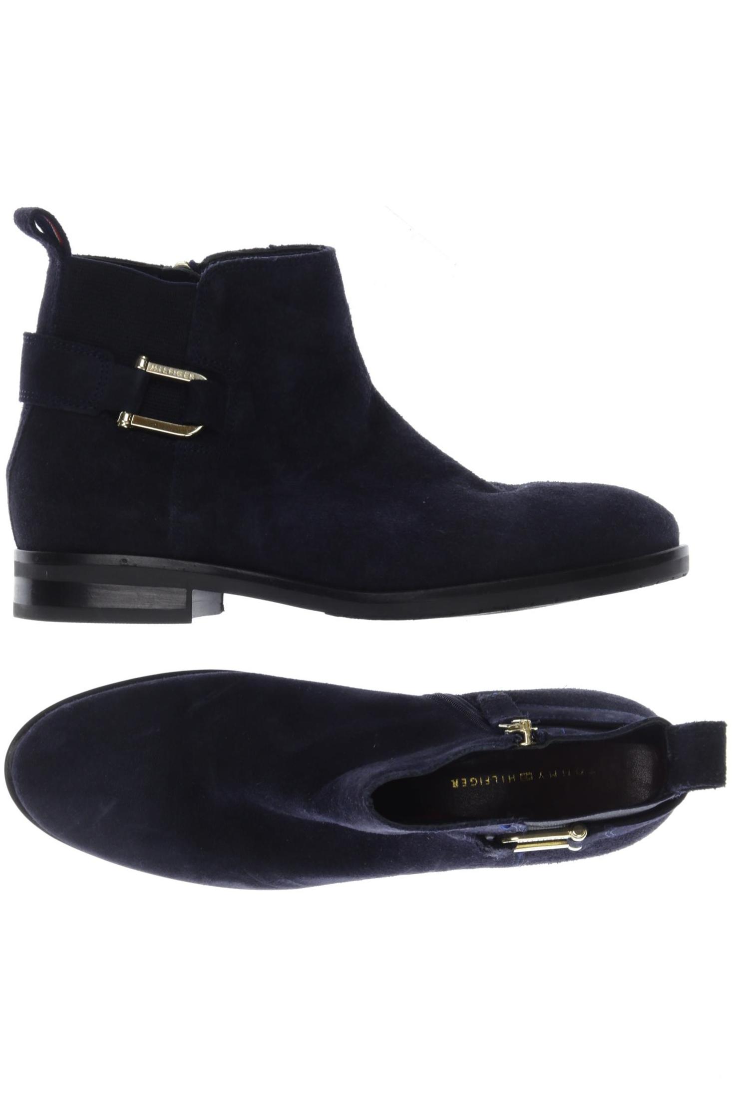 

Tommy Hilfiger Damen Stiefelette, marineblau, Gr. 37