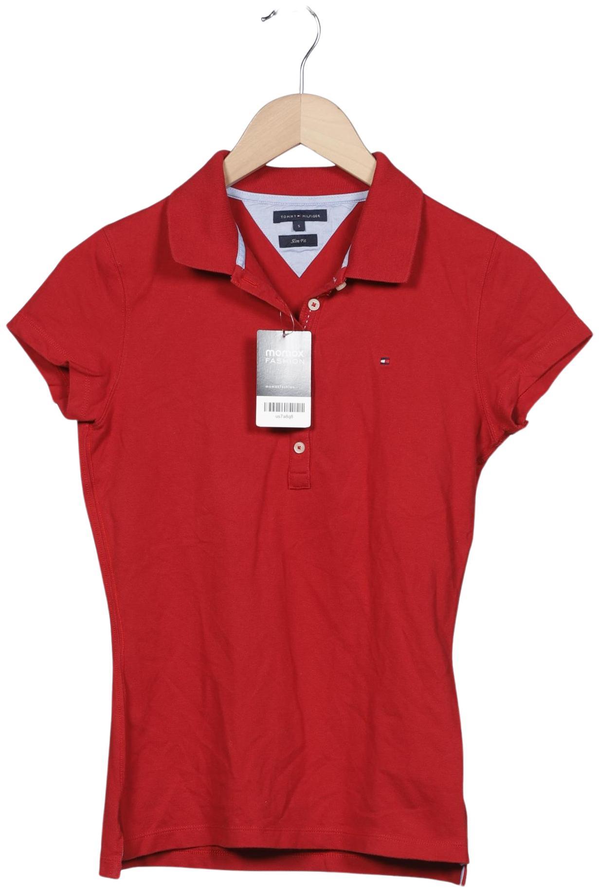 

Tommy Hilfiger Damen Poloshirt, rot, Gr. 36