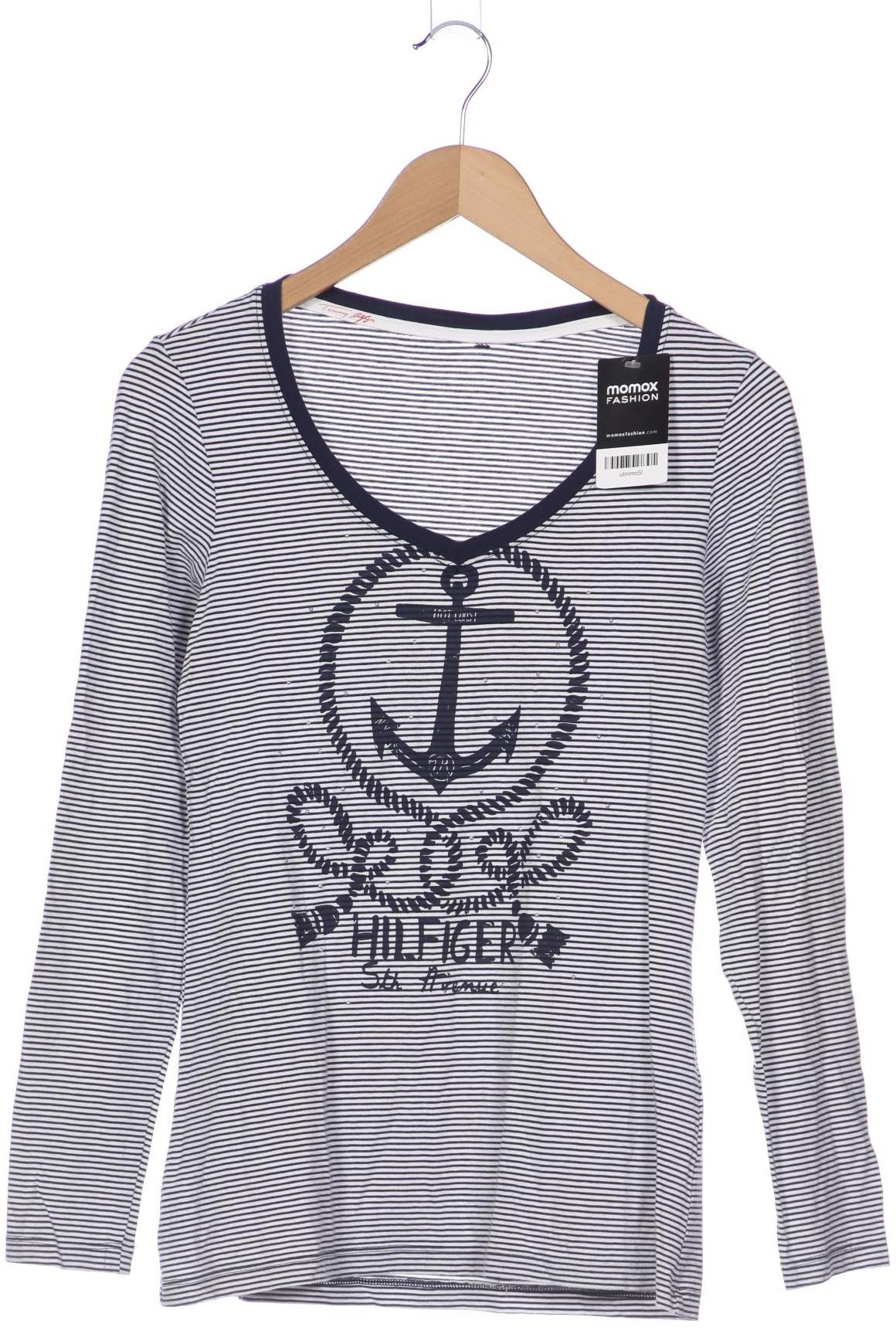 

Tommy Hilfiger Damen Langarmshirt, blau, Gr. 38