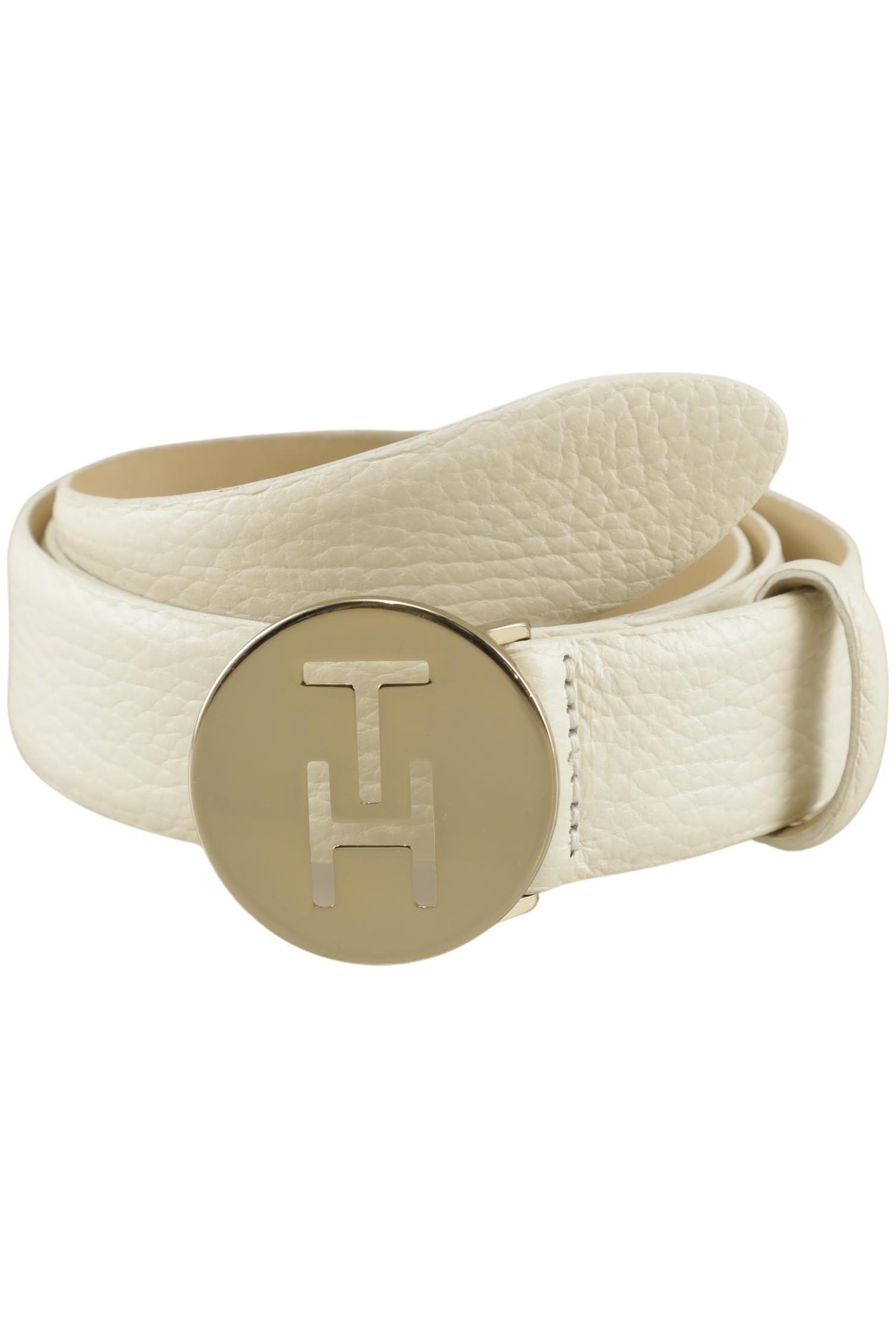 

Tommy Hilfiger Damen Gürtel, cremeweiß, Gr. 80