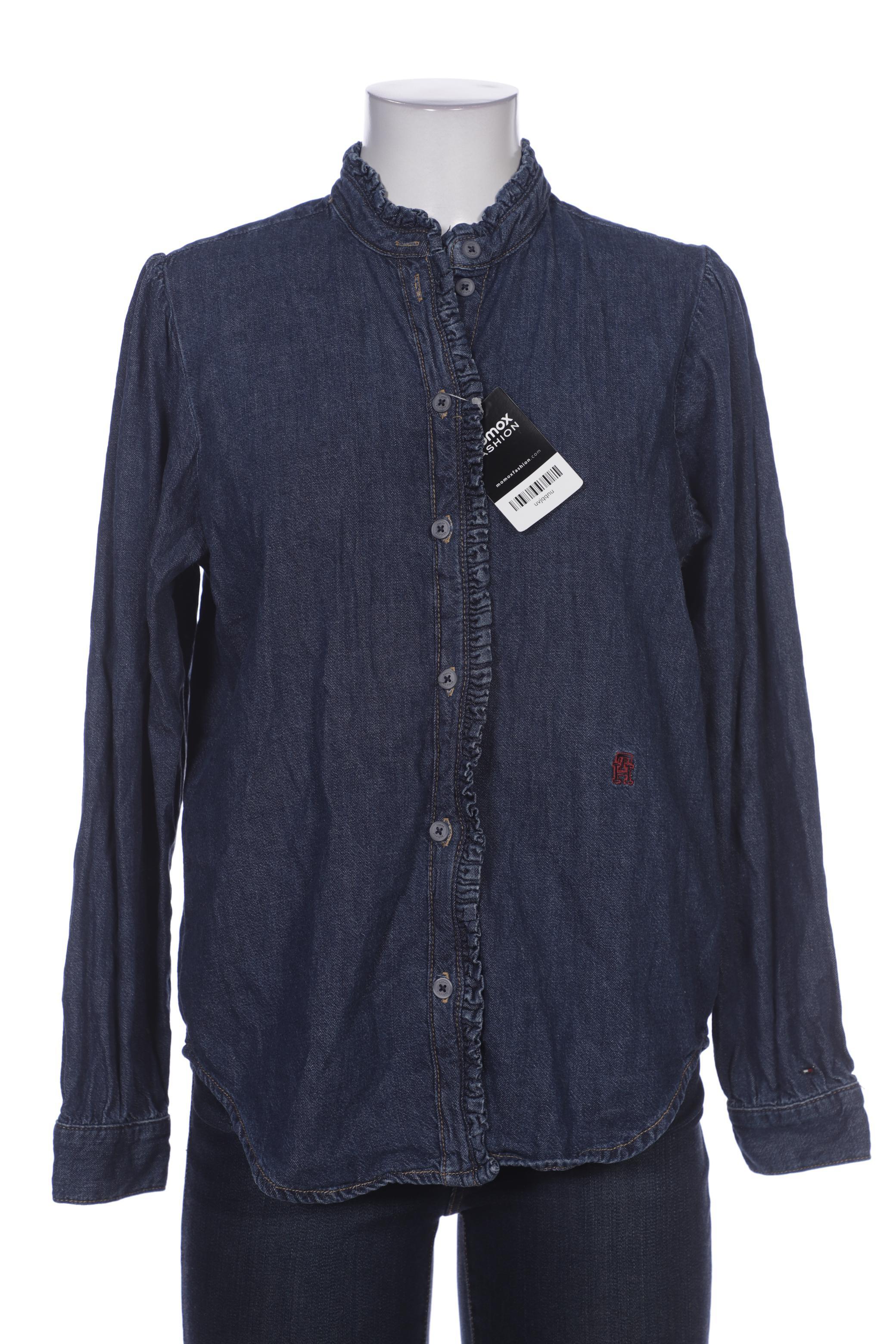 

Tommy Hilfiger Damen Bluse, blau, Gr. 36