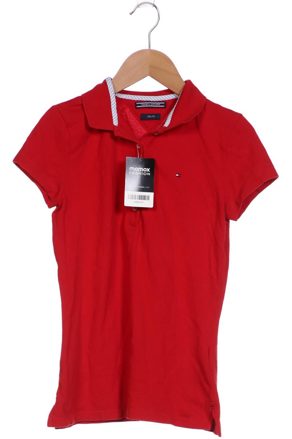 

Tommy Hilfiger Damen Poloshirt, rot, Gr. 34