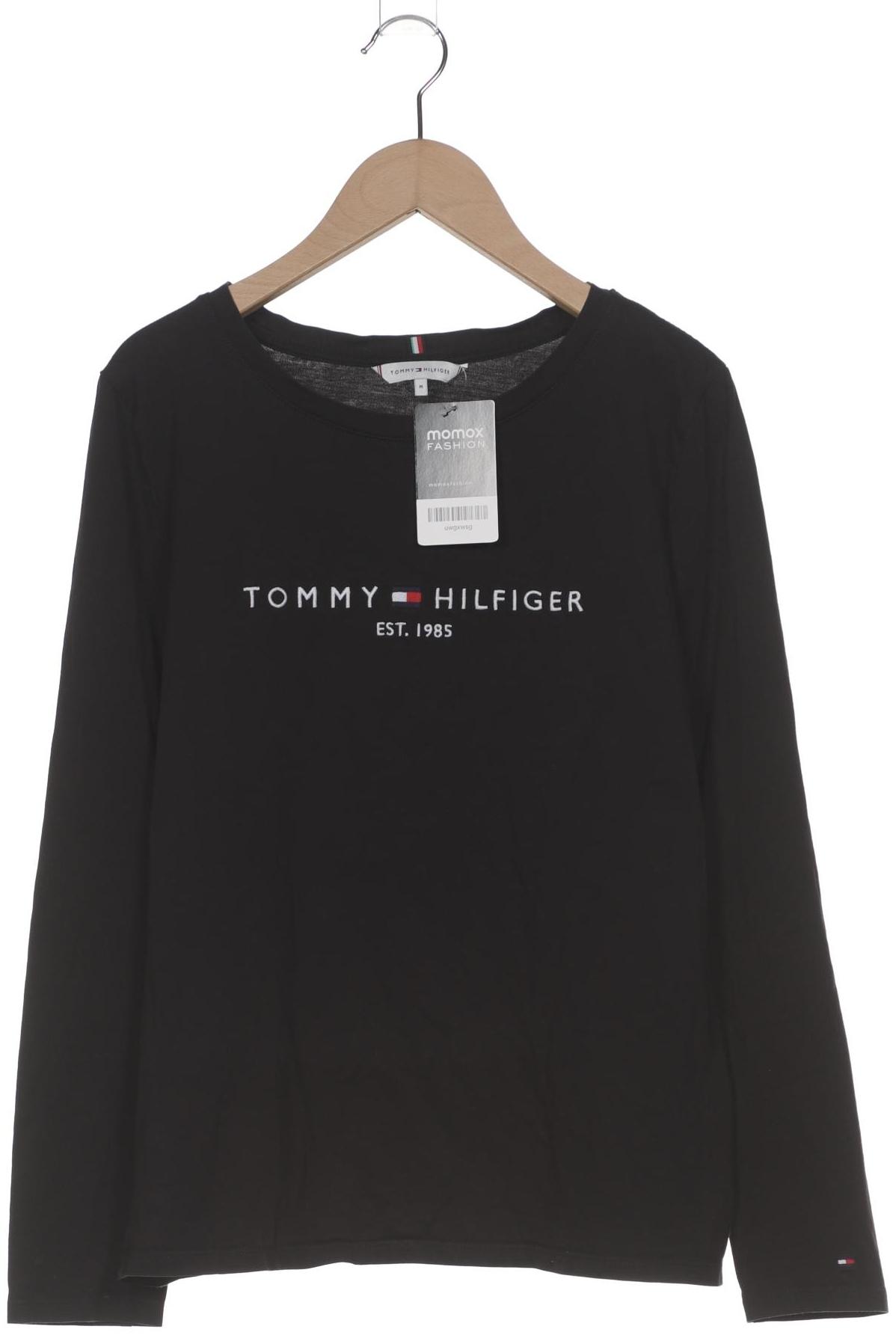 

Tommy Hilfiger Damen Langarmshirt, schwarz, Gr. 38