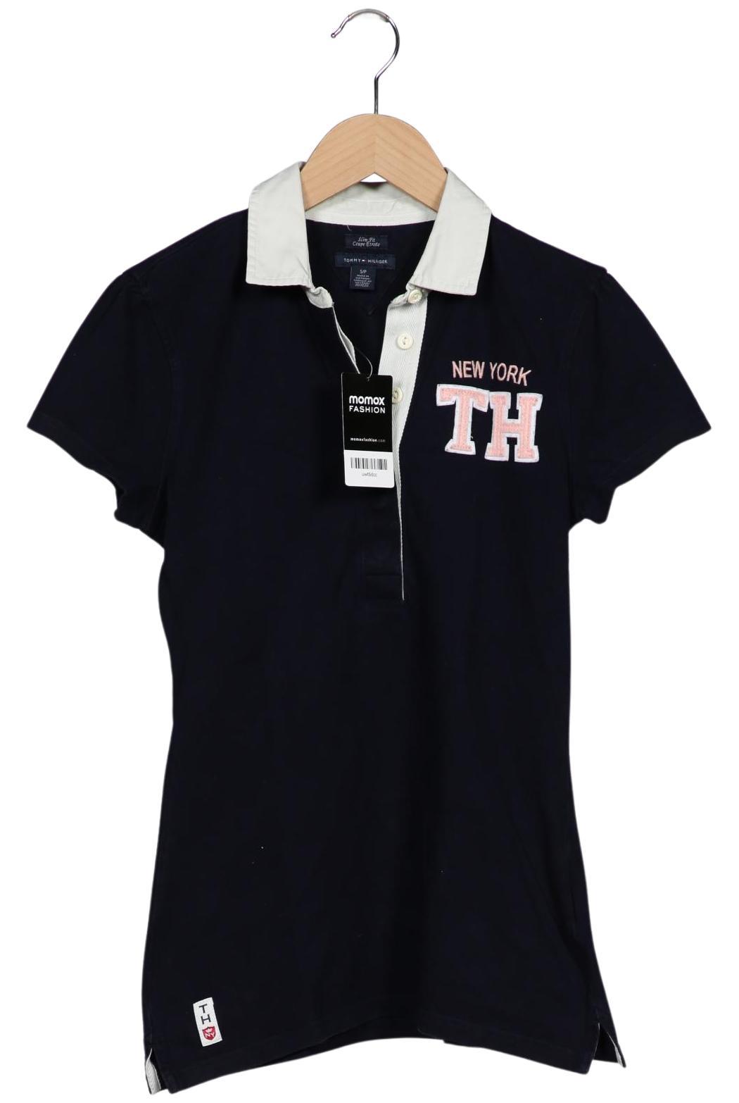 

Tommy Hilfiger Damen Poloshirt, marineblau, Gr. 36