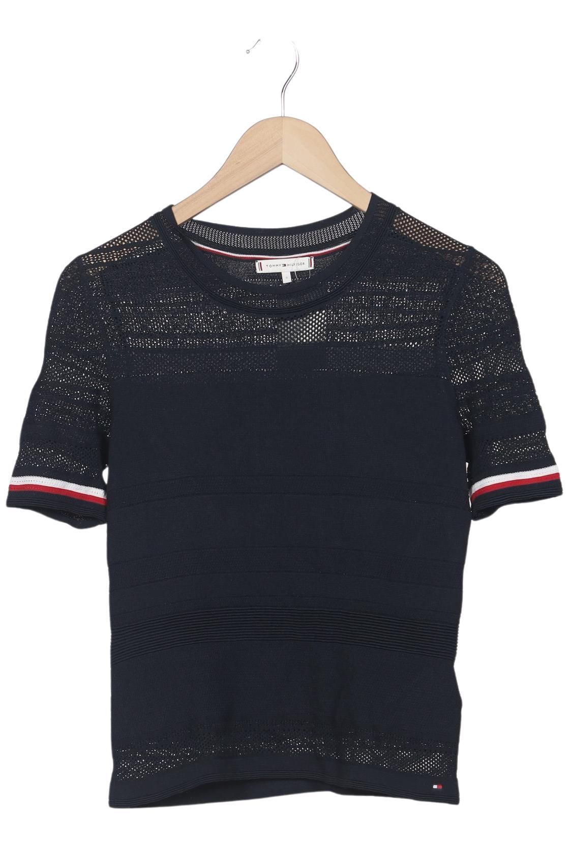 

Tommy Hilfiger Damen T-Shirt, marineblau, Gr. 36