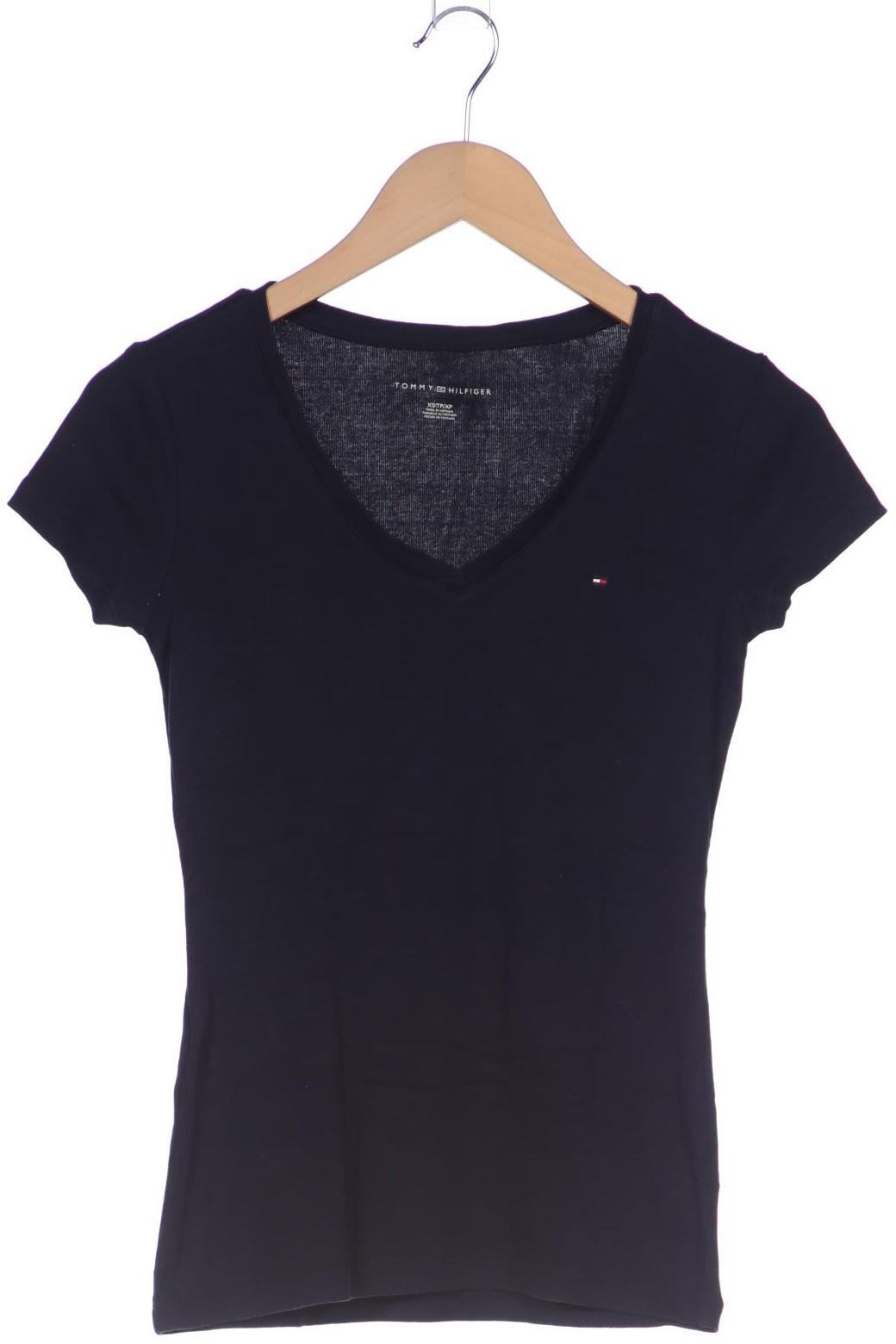 

Tommy Hilfiger Damen T-Shirt, marineblau, Gr. 34