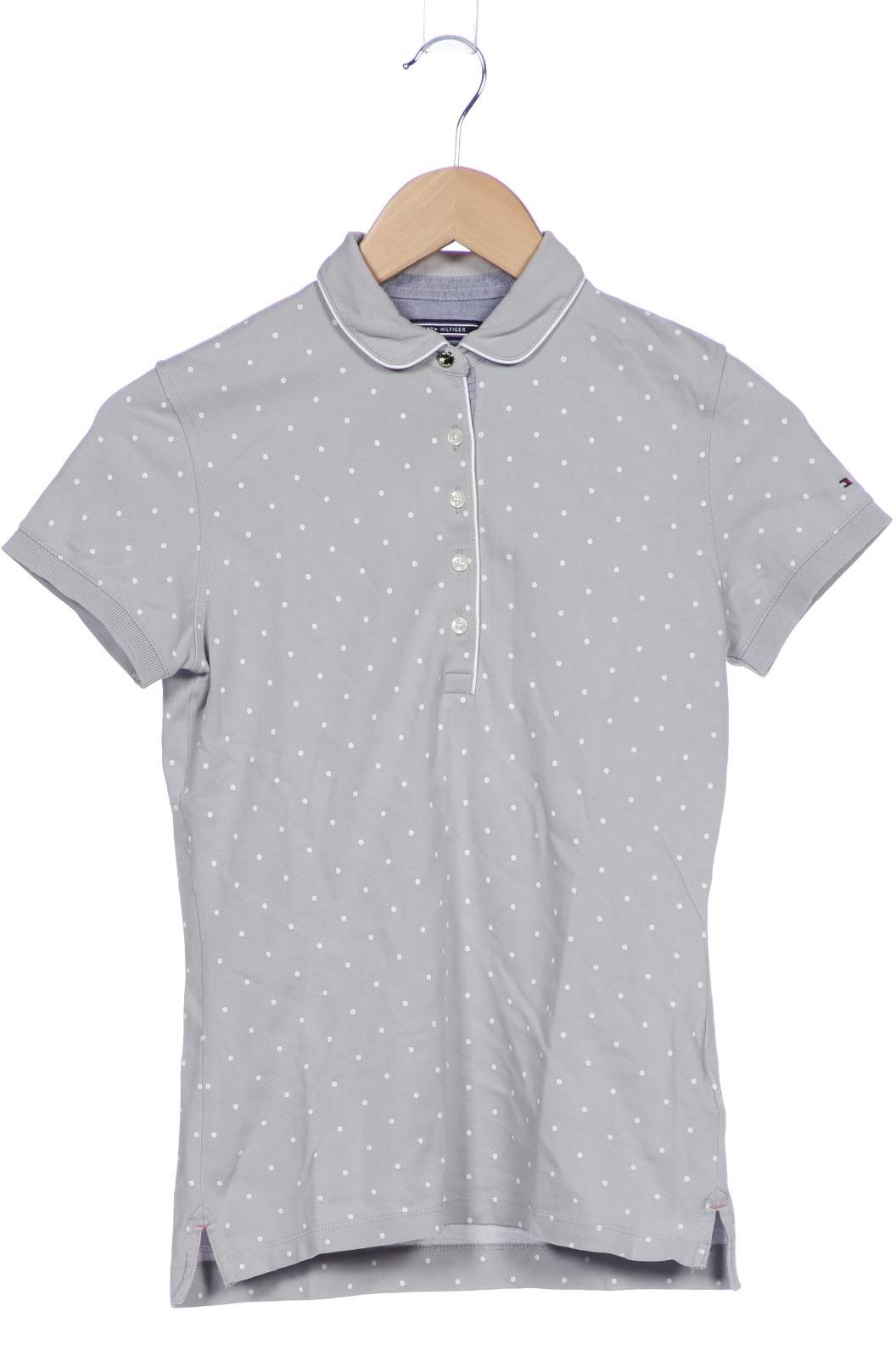 

Tommy Hilfiger Damen Poloshirt, grau, Gr. 36