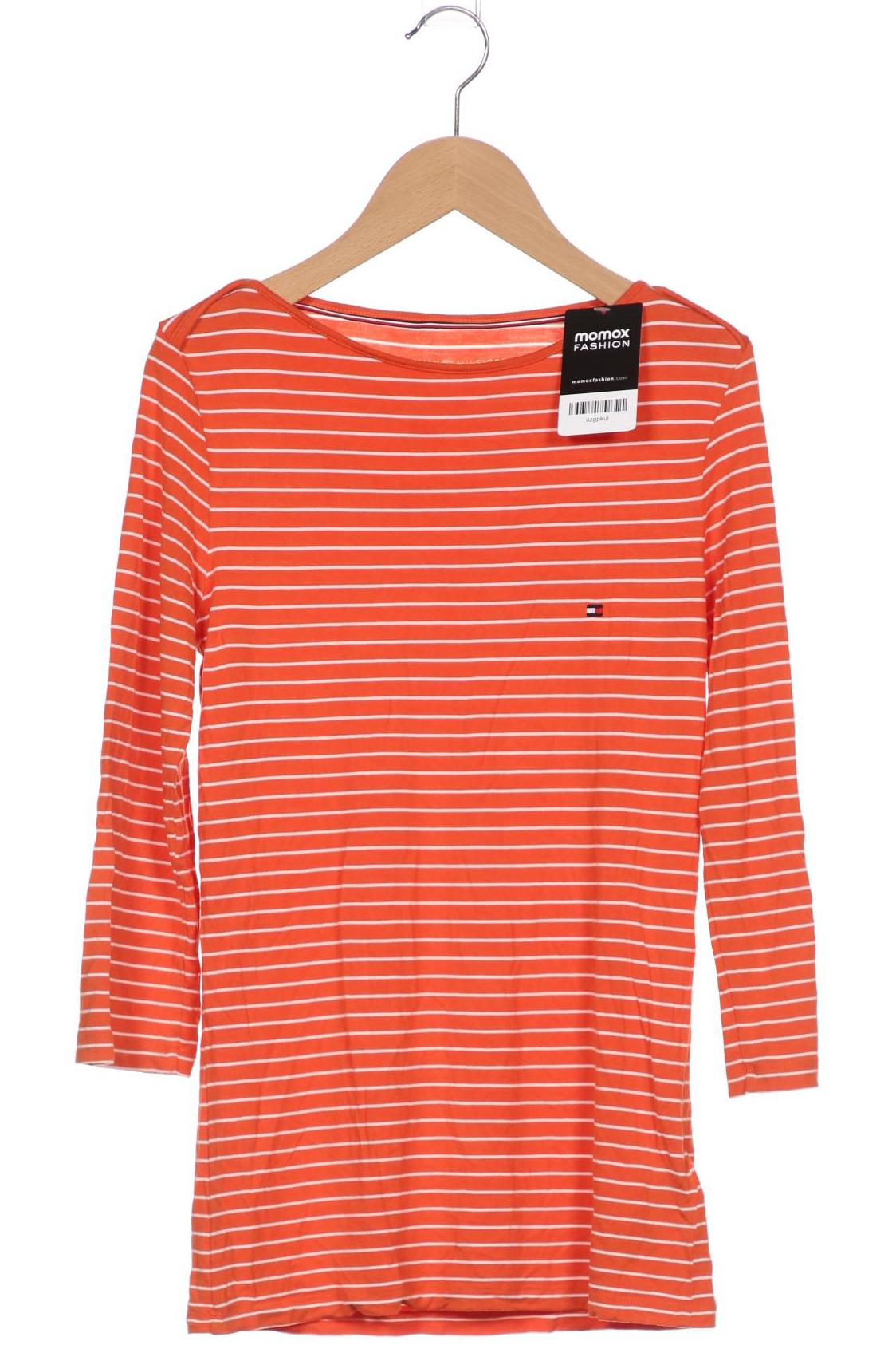 

Tommy Hilfiger Damen Langarmshirt, orange, Gr. 36