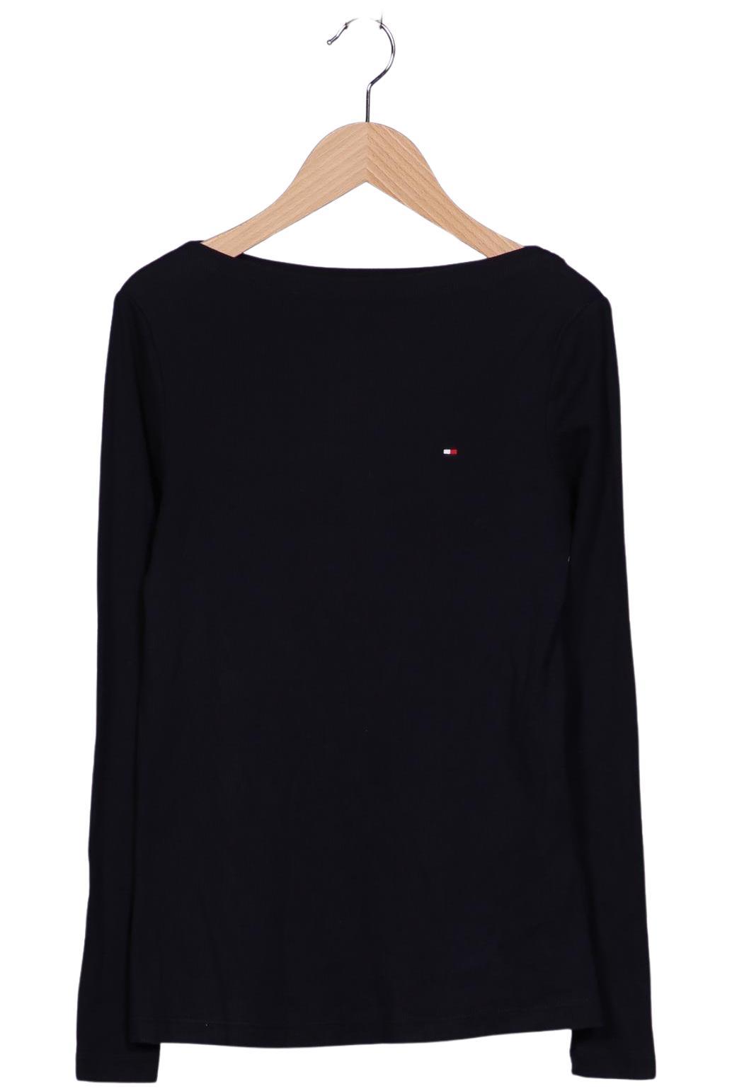 

Tommy Hilfiger Damen Langarmshirt, marineblau, Gr. 36