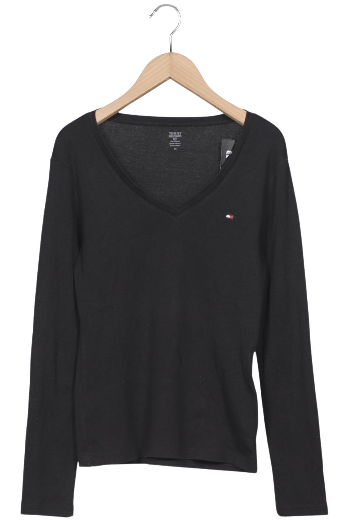 

Tommy Hilfiger Damen Langarmshirt, schwarz, Gr. 38
