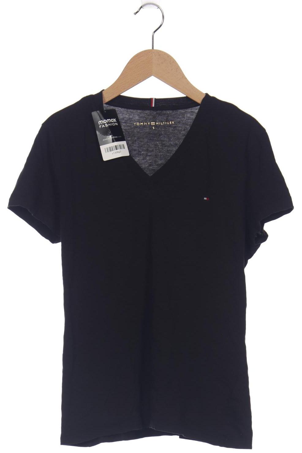

Tommy Hilfiger Damen T-Shirt, schwarz, Gr. 36