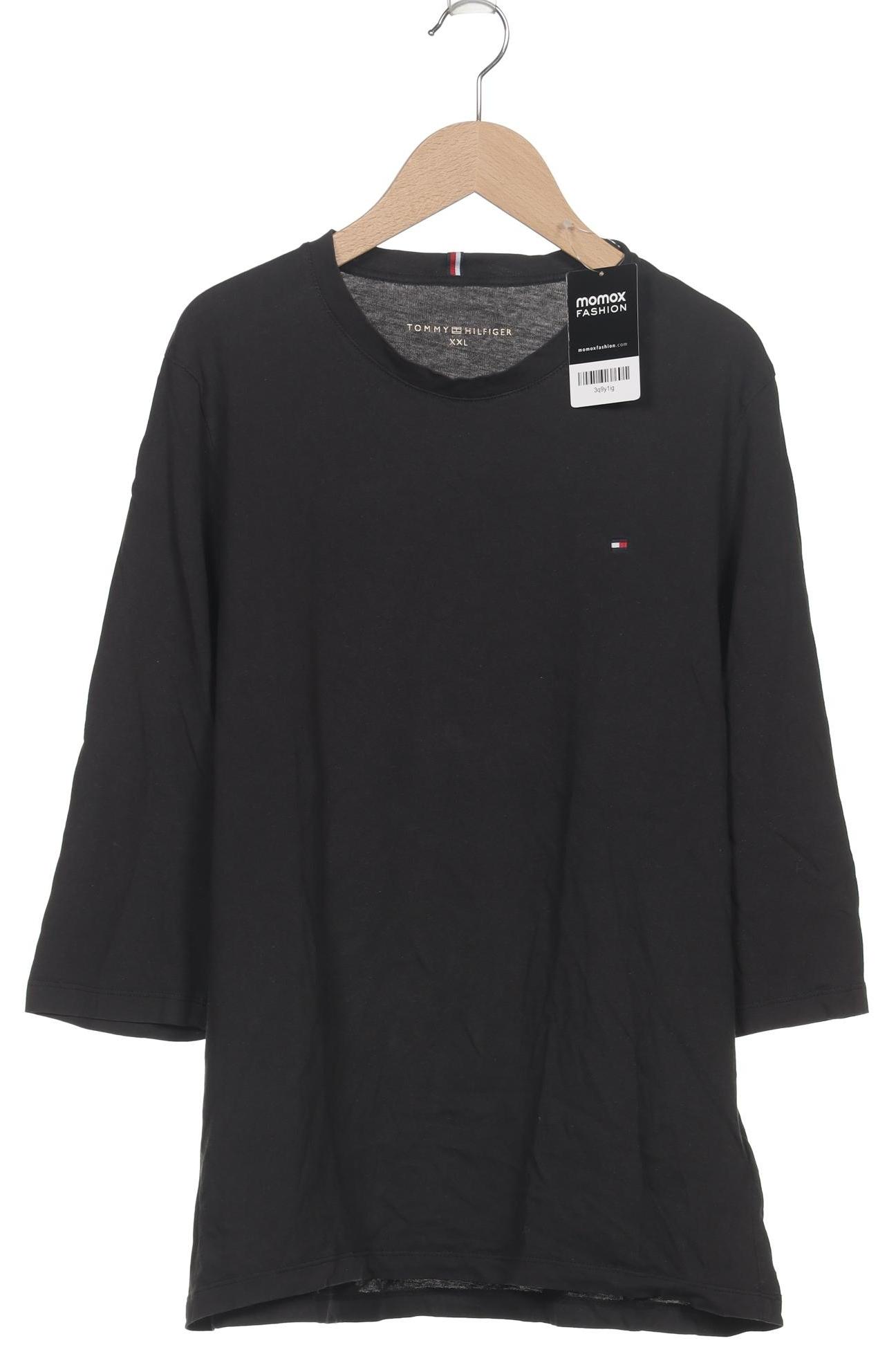 

Tommy Hilfiger Damen Langarmshirt, schwarz, Gr. 46