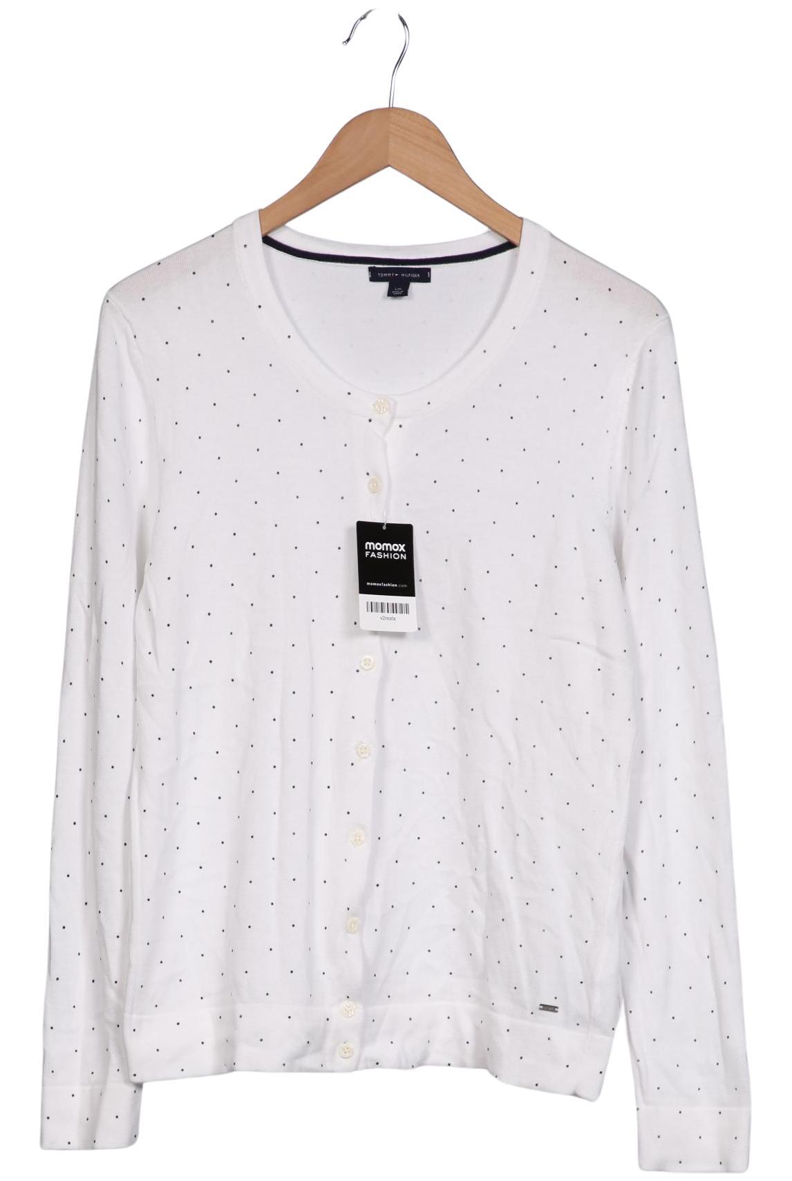 

Tommy Hilfiger Damen Strickjacke, weiß, Gr. 42