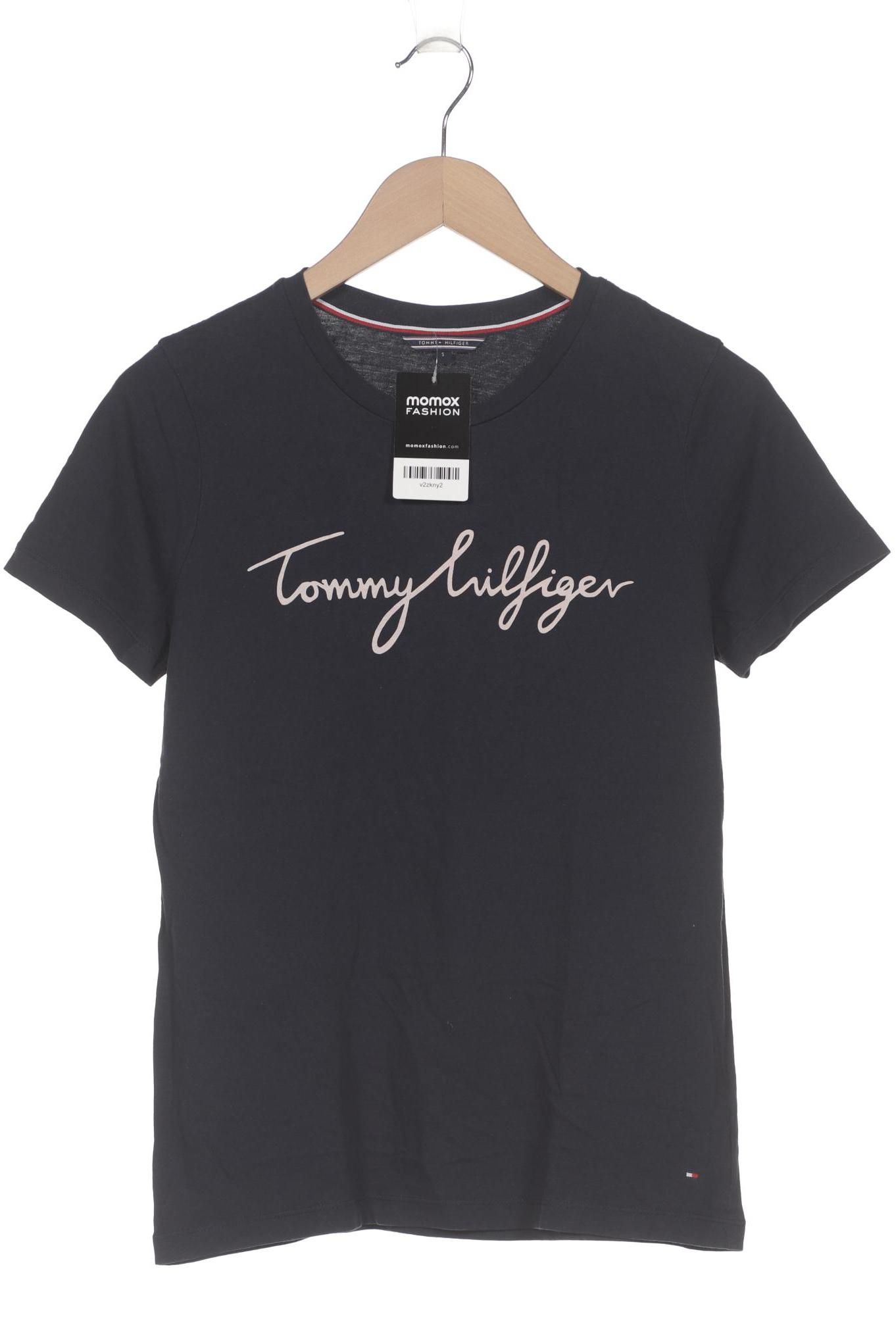 

Tommy Hilfiger Damen T-Shirt, marineblau, Gr. 36