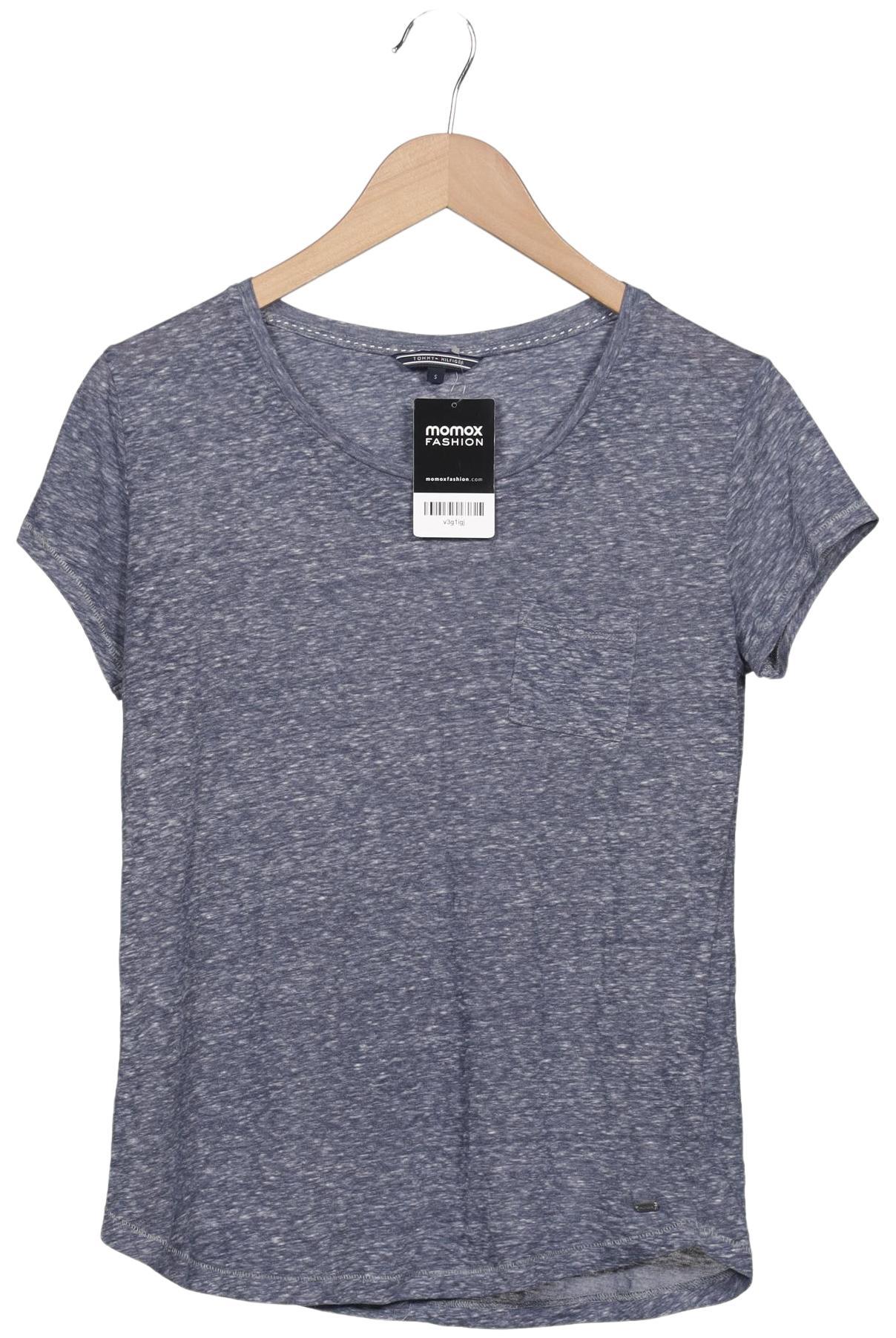 

Tommy Hilfiger Damen T-Shirt, blau, Gr. 36