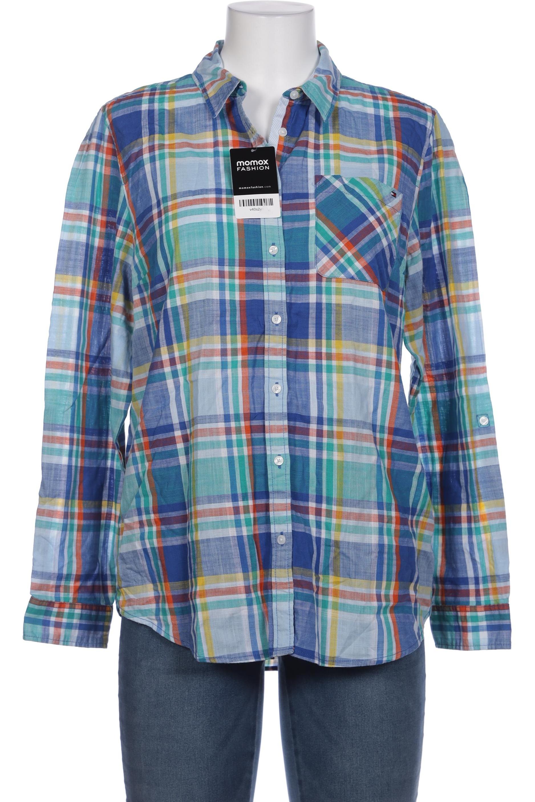 

Tommy Hilfiger Damen Bluse, blau, Gr. 42