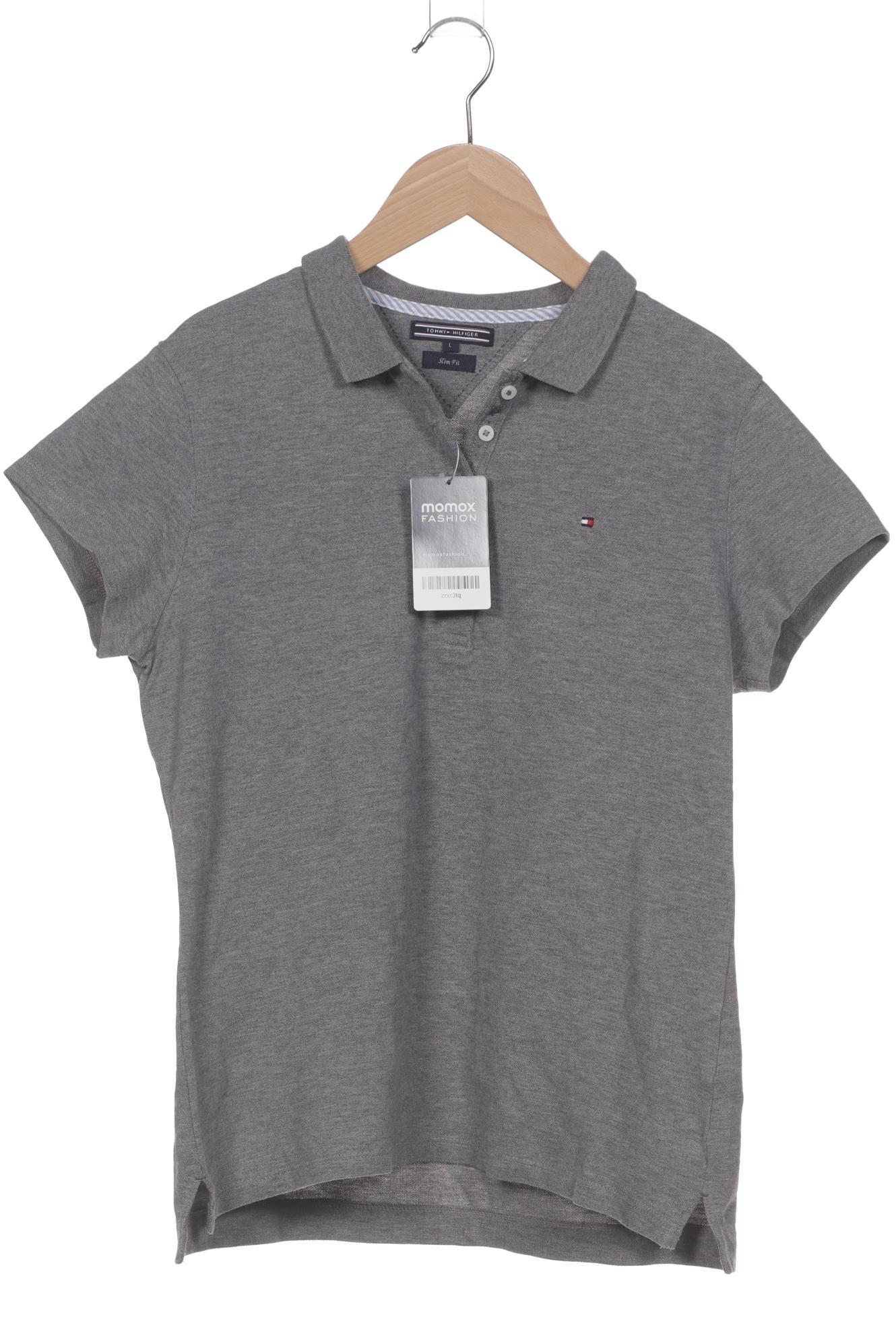

Tommy Hilfiger Damen Poloshirt, grau, Gr. 42