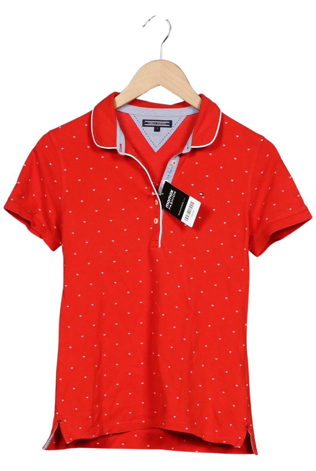 

Tommy Hilfiger Damen Poloshirt, rot, Gr. 36