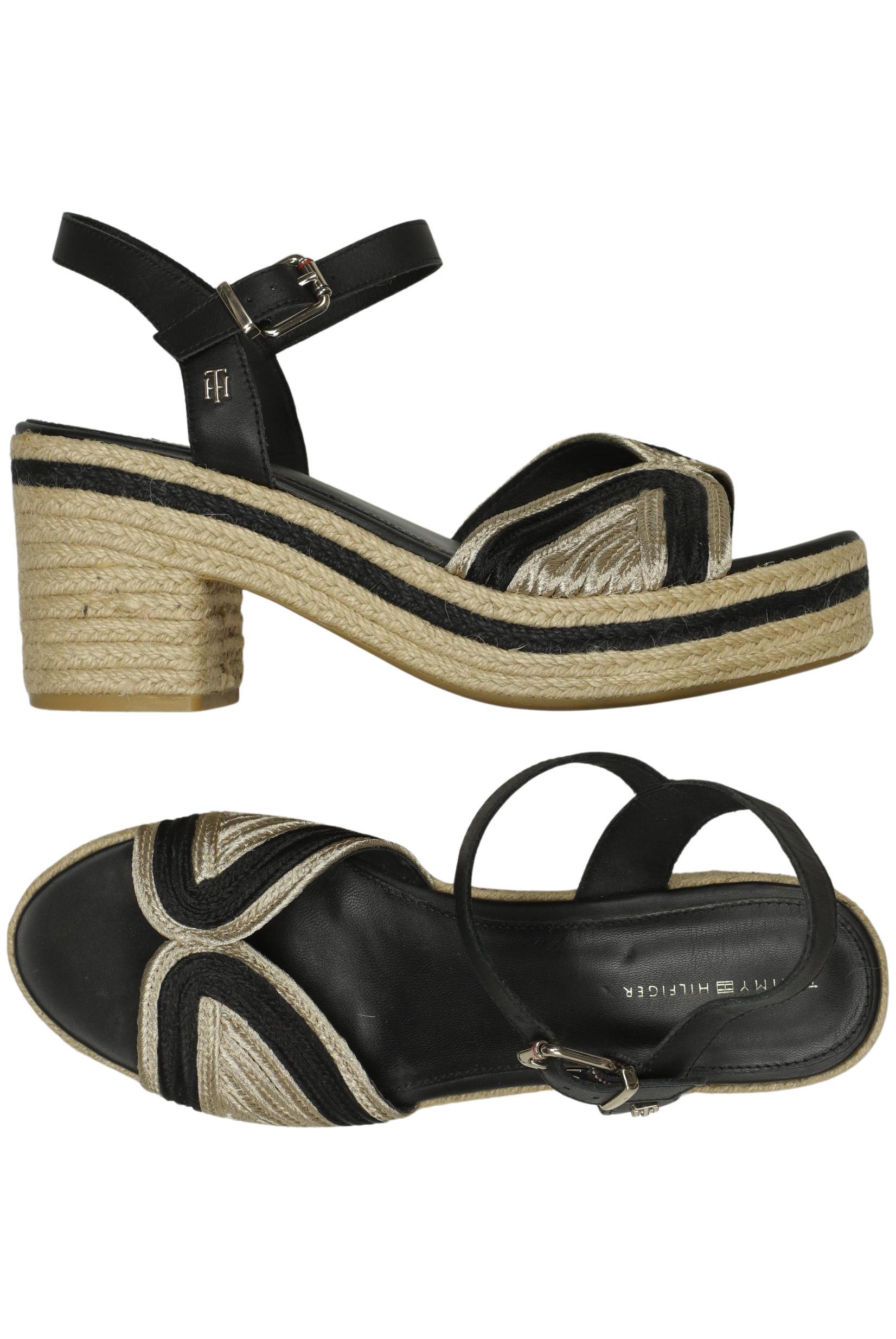 

Tommy Hilfiger Damen Sandale, schwarz, Gr. 44