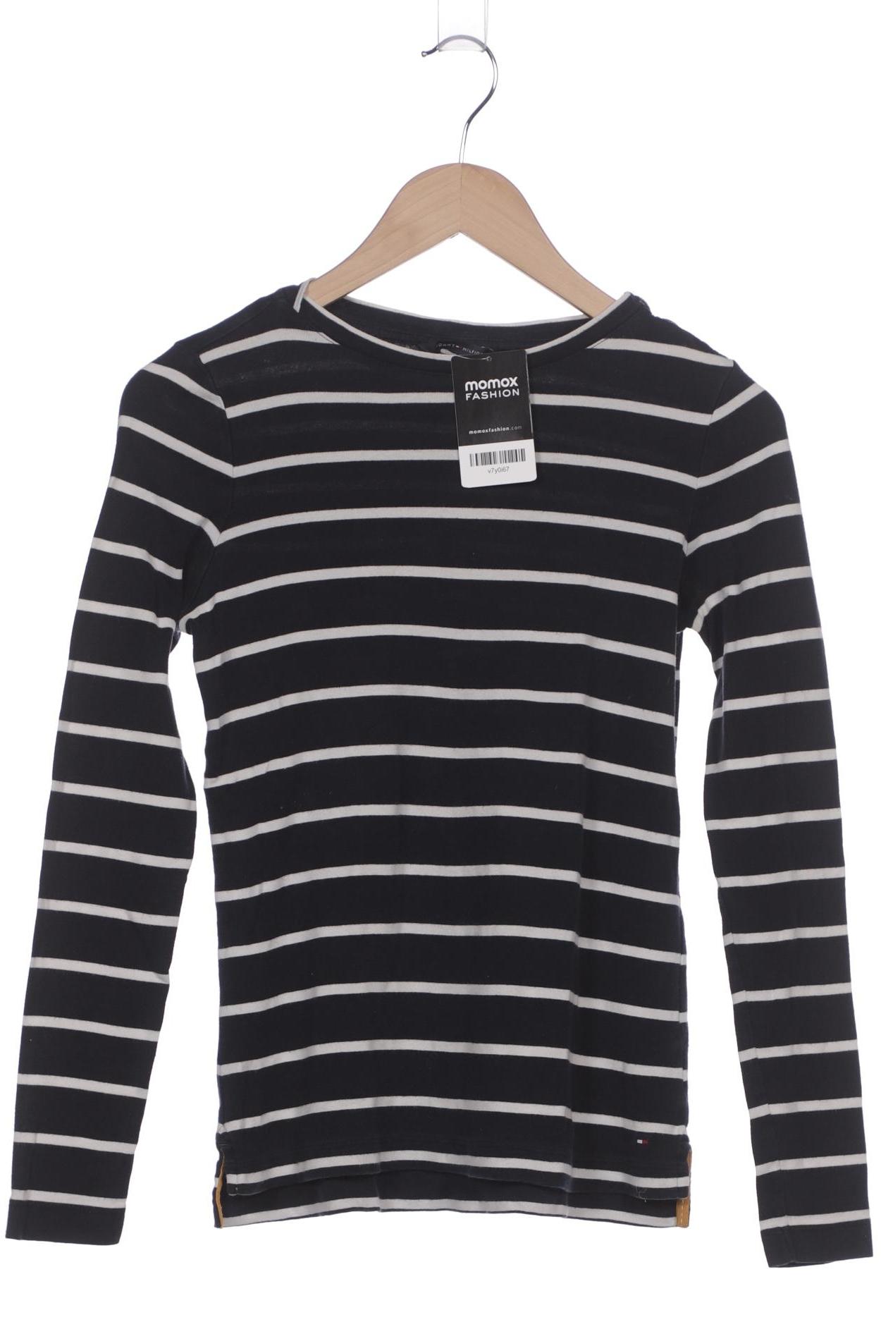 

Tommy Hilfiger Damen Langarmshirt, marineblau, Gr. 36
