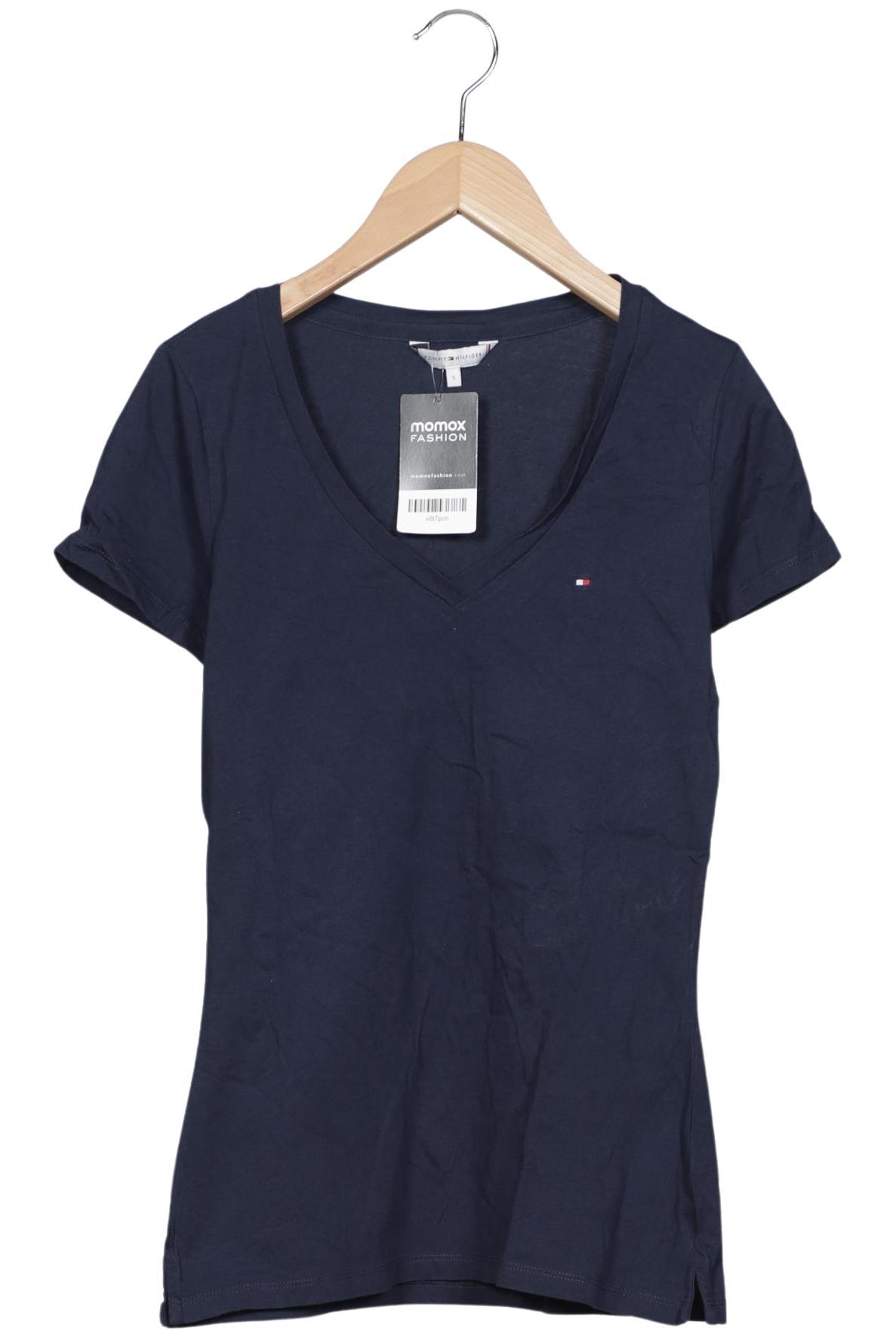 

Tommy Hilfiger Damen T-Shirt, marineblau, Gr. 36