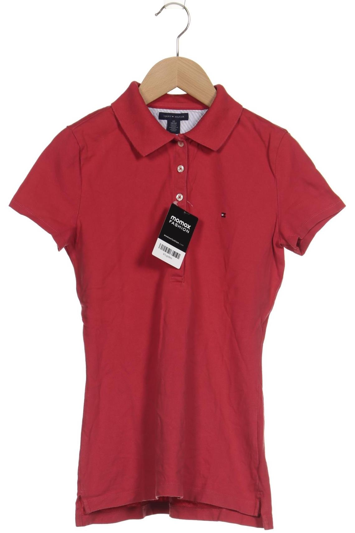 

Tommy Hilfiger Damen Poloshirt, rot, Gr. 34