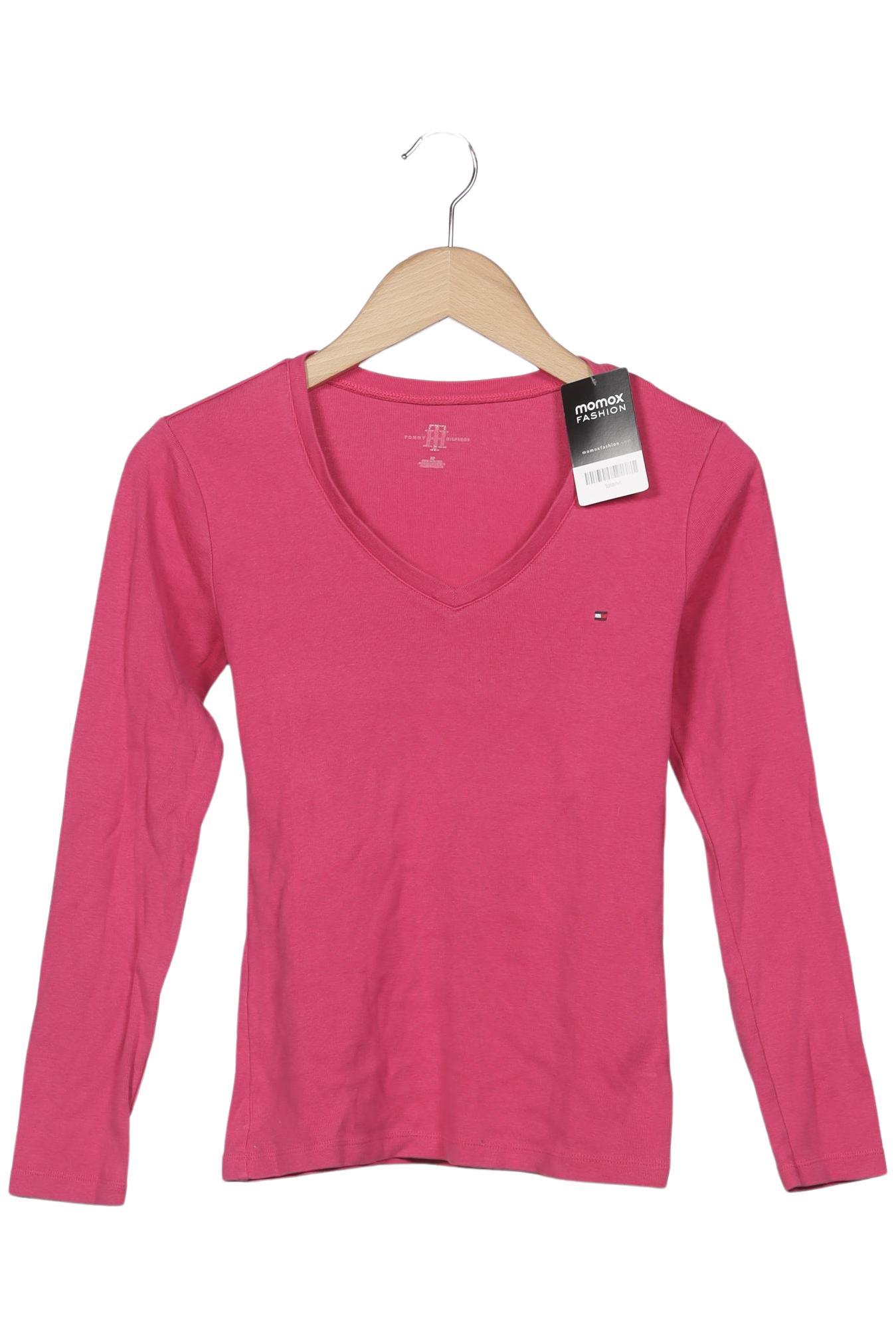 

Tommy Hilfiger Damen Langarmshirt, pink, Gr. 36