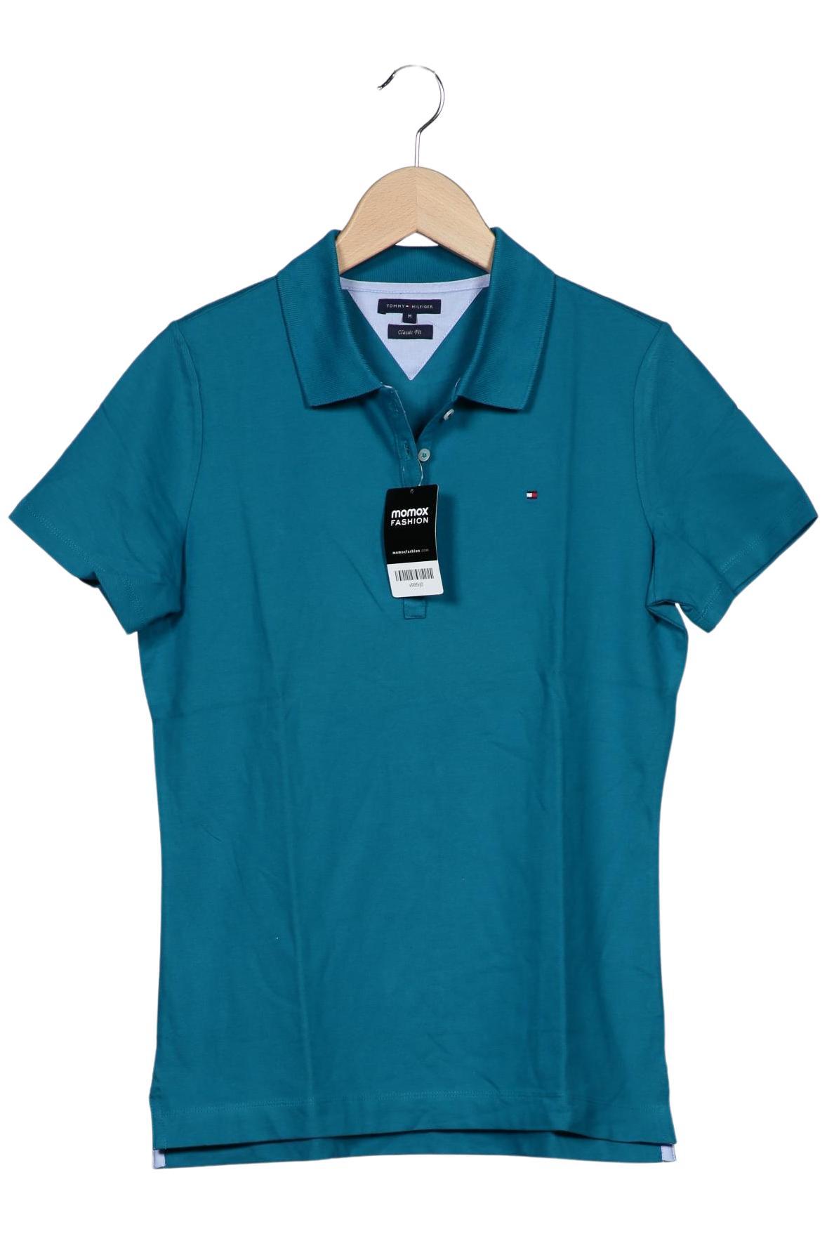 

Tommy Hilfiger Damen Poloshirt, türkis, Gr. 38