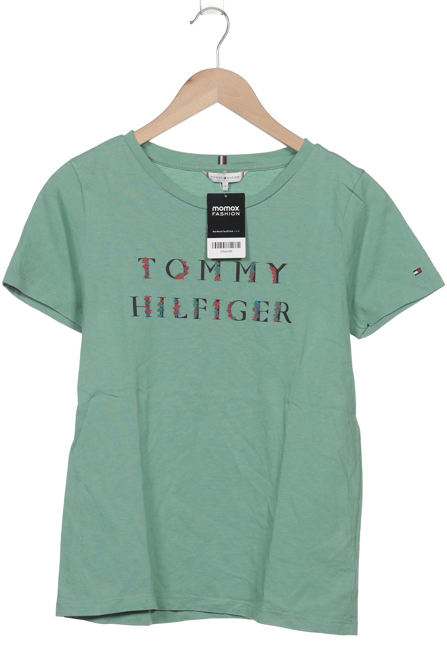 

Tommy Hilfiger Damen T-Shirt, grün, Gr. 36