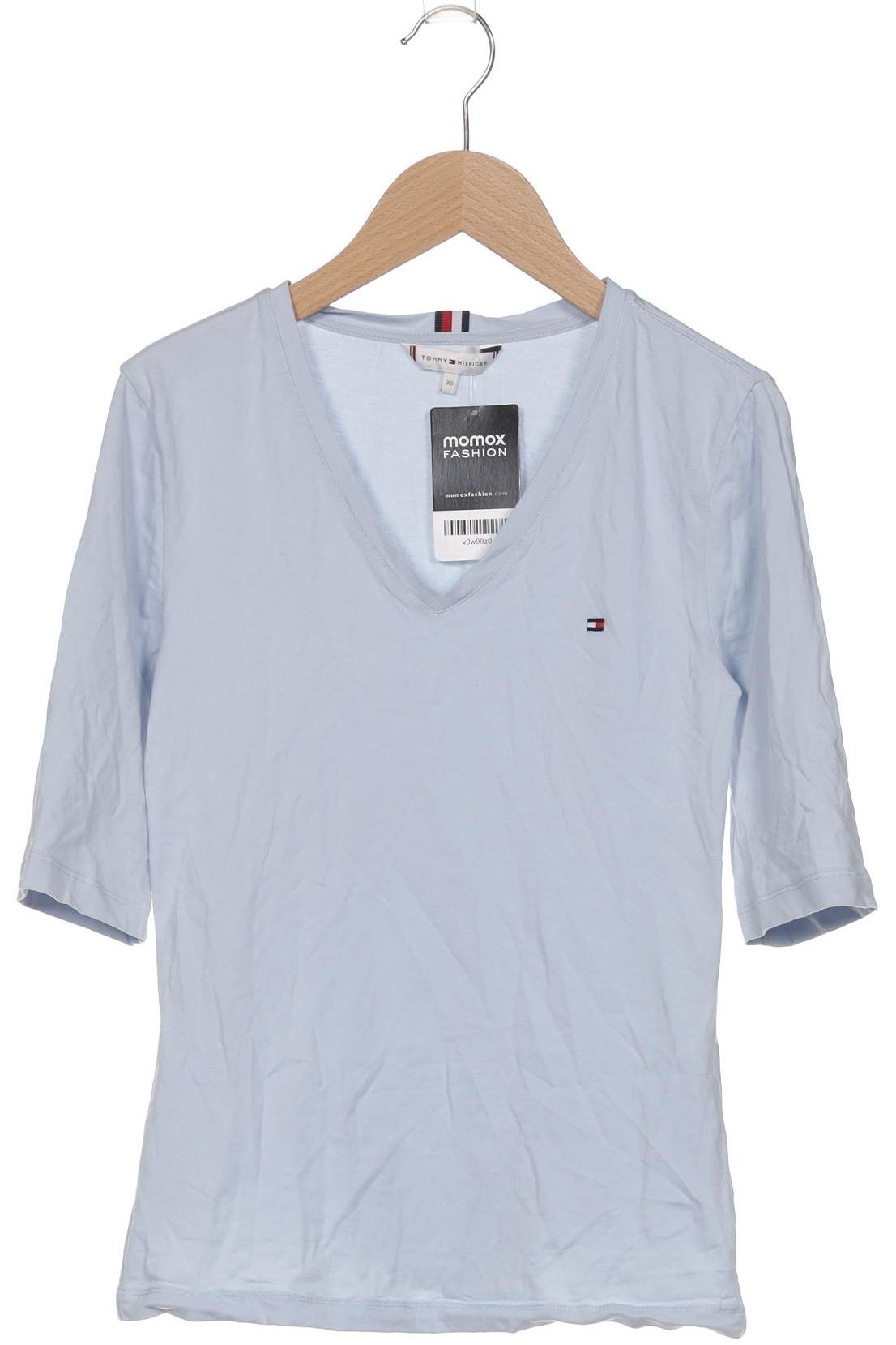 

Tommy Hilfiger Damen T-Shirt, hellblau, Gr. 34