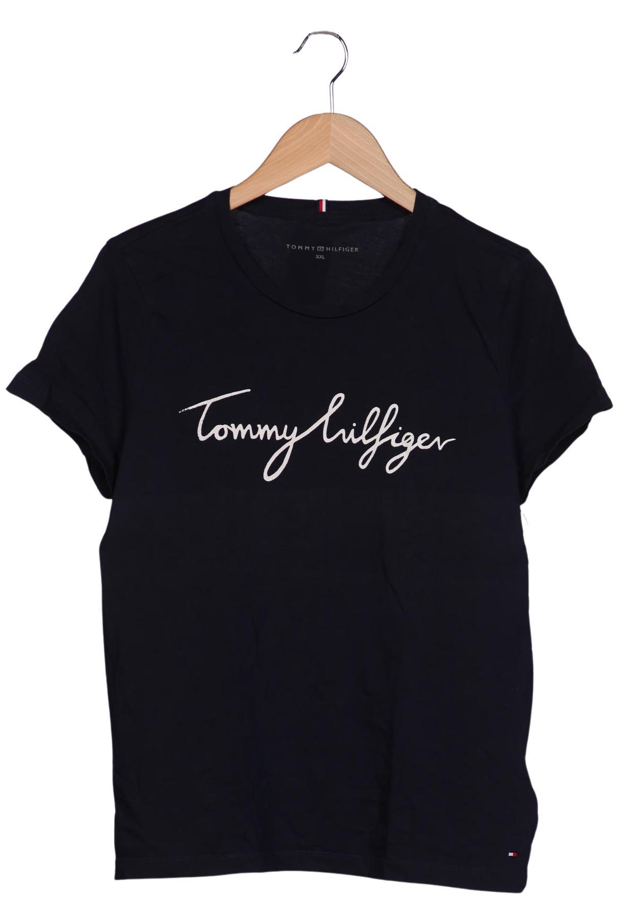 

Tommy Hilfiger Damen T-Shirt, marineblau, Gr. 46