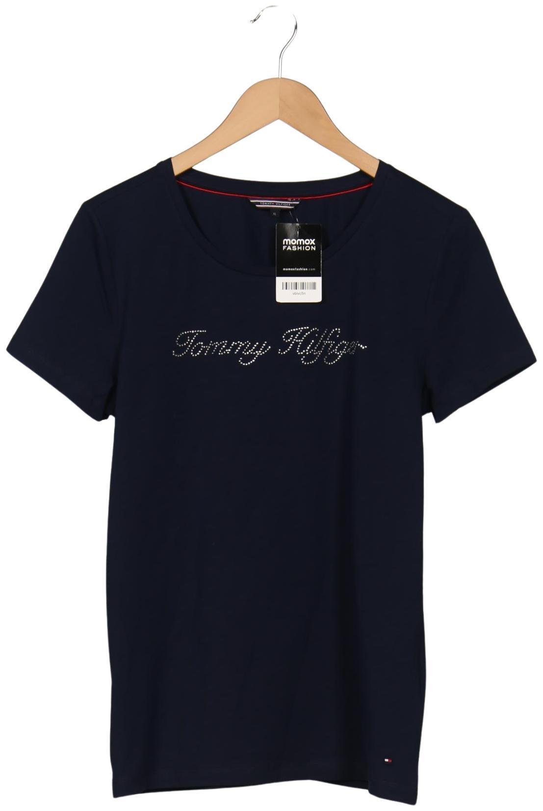 

Tommy Hilfiger Damen T-Shirt, marineblau, Gr. 44