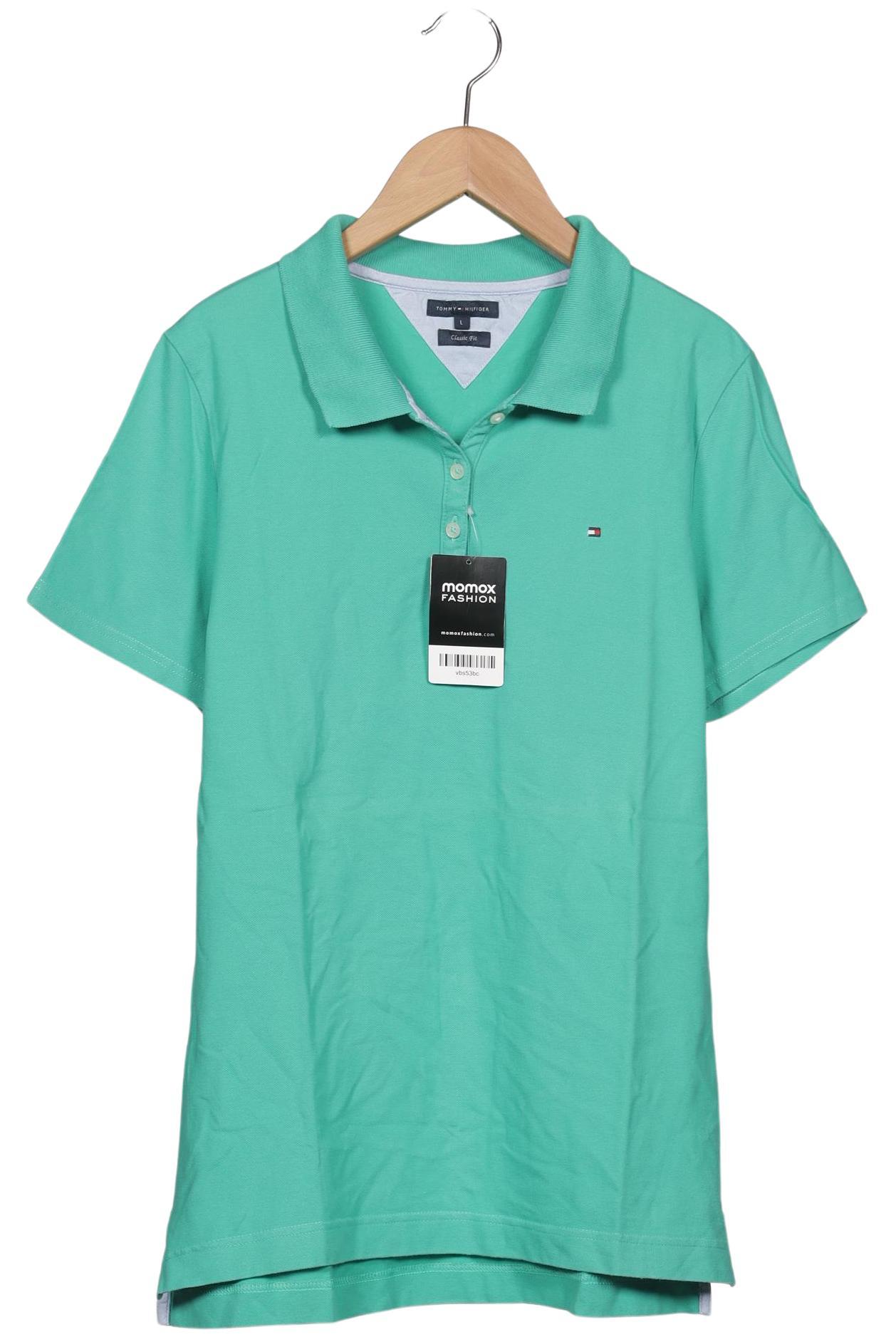 

Tommy Hilfiger Damen Poloshirt, hellgrün, Gr. 42