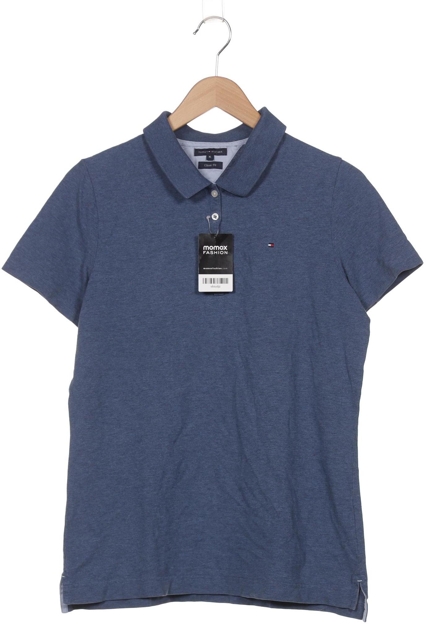 

Tommy Hilfiger Damen Poloshirt, blau, Gr. 44