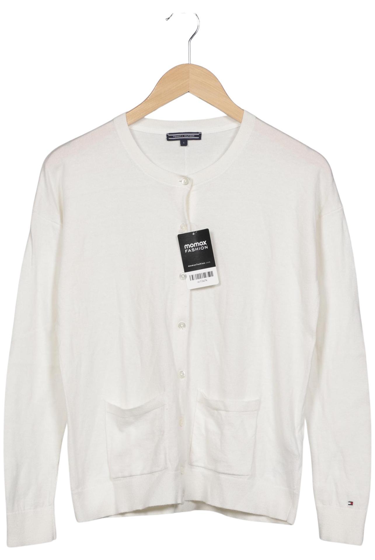 

Tommy Hilfiger Damen Strickjacke, weiß, Gr. 36