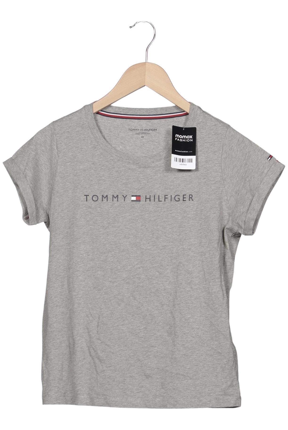

Tommy Hilfiger Damen T-Shirt, grau, Gr. 34