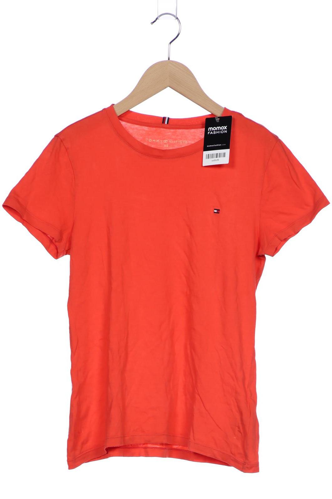 

Tommy Hilfiger Damen T-Shirt, orange, Gr. 34