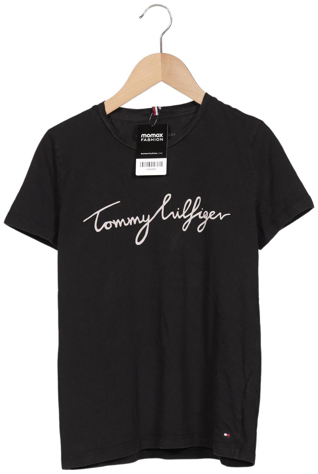 

Tommy Hilfiger Damen T-Shirt, schwarz, Gr. 36