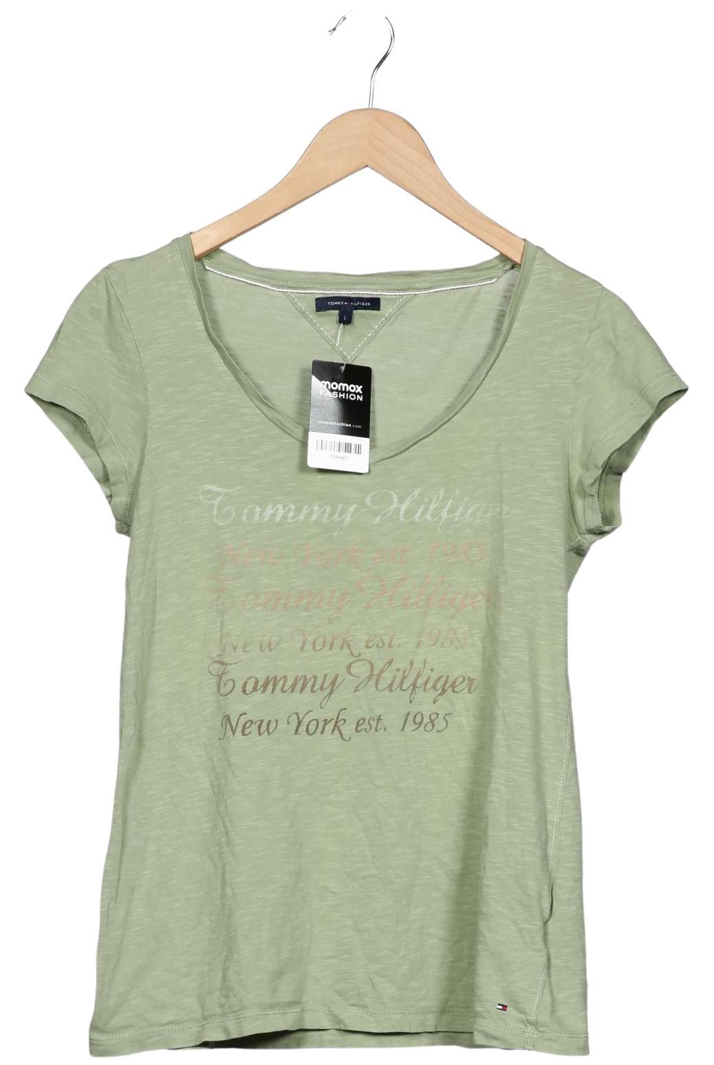 

Tommy Hilfiger Damen T-Shirt, hellgrün, Gr. 42
