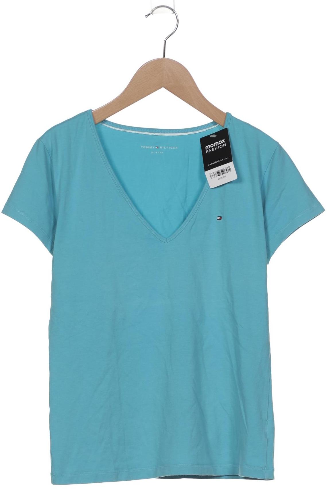 

Tommy Hilfiger Damen T-Shirt, blau, Gr. 44