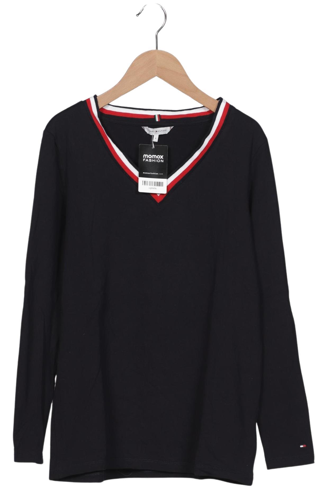 

Tommy Hilfiger Damen Langarmshirt, marineblau, Gr. 36