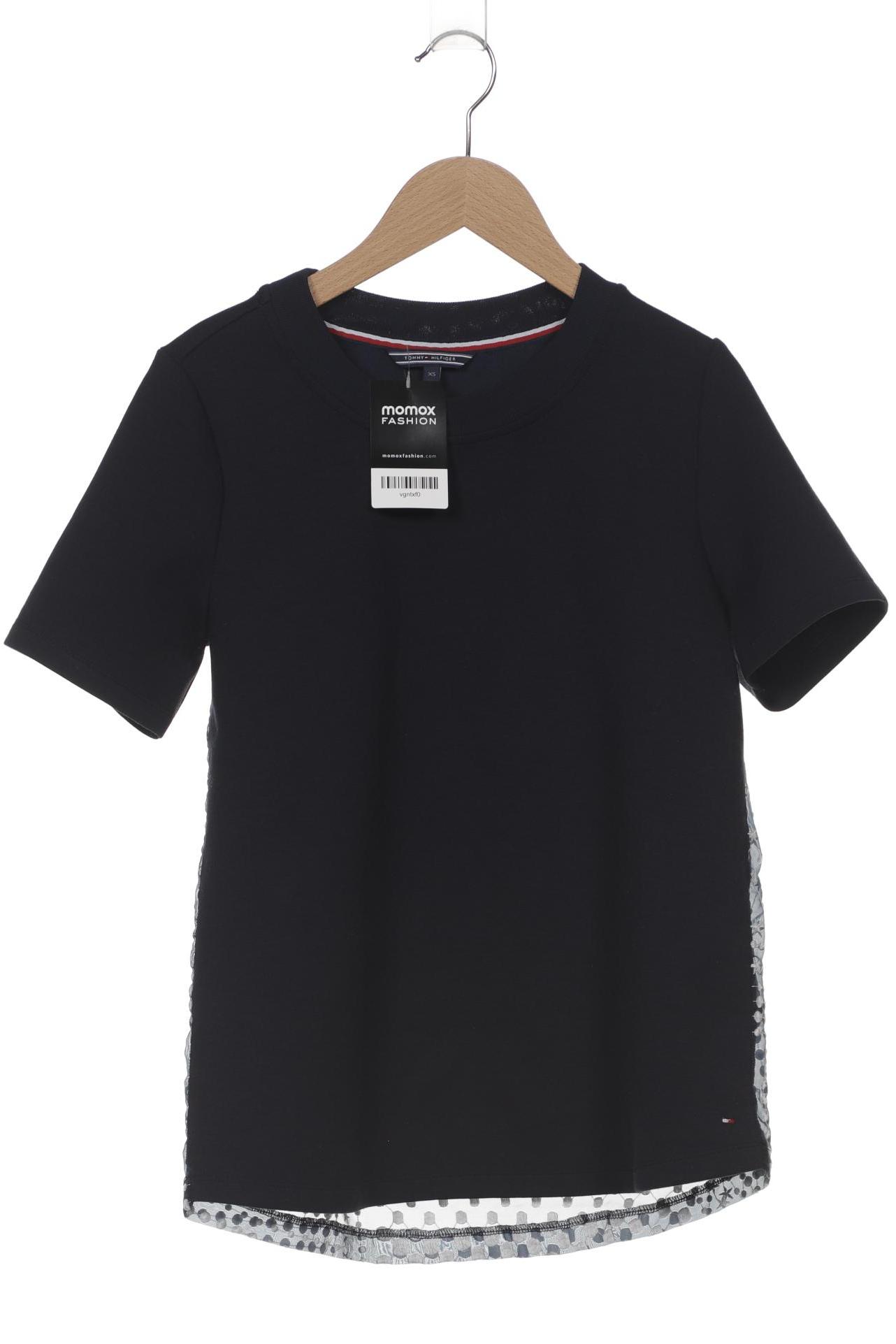 

Tommy Hilfiger Damen T-Shirt, marineblau, Gr. 34